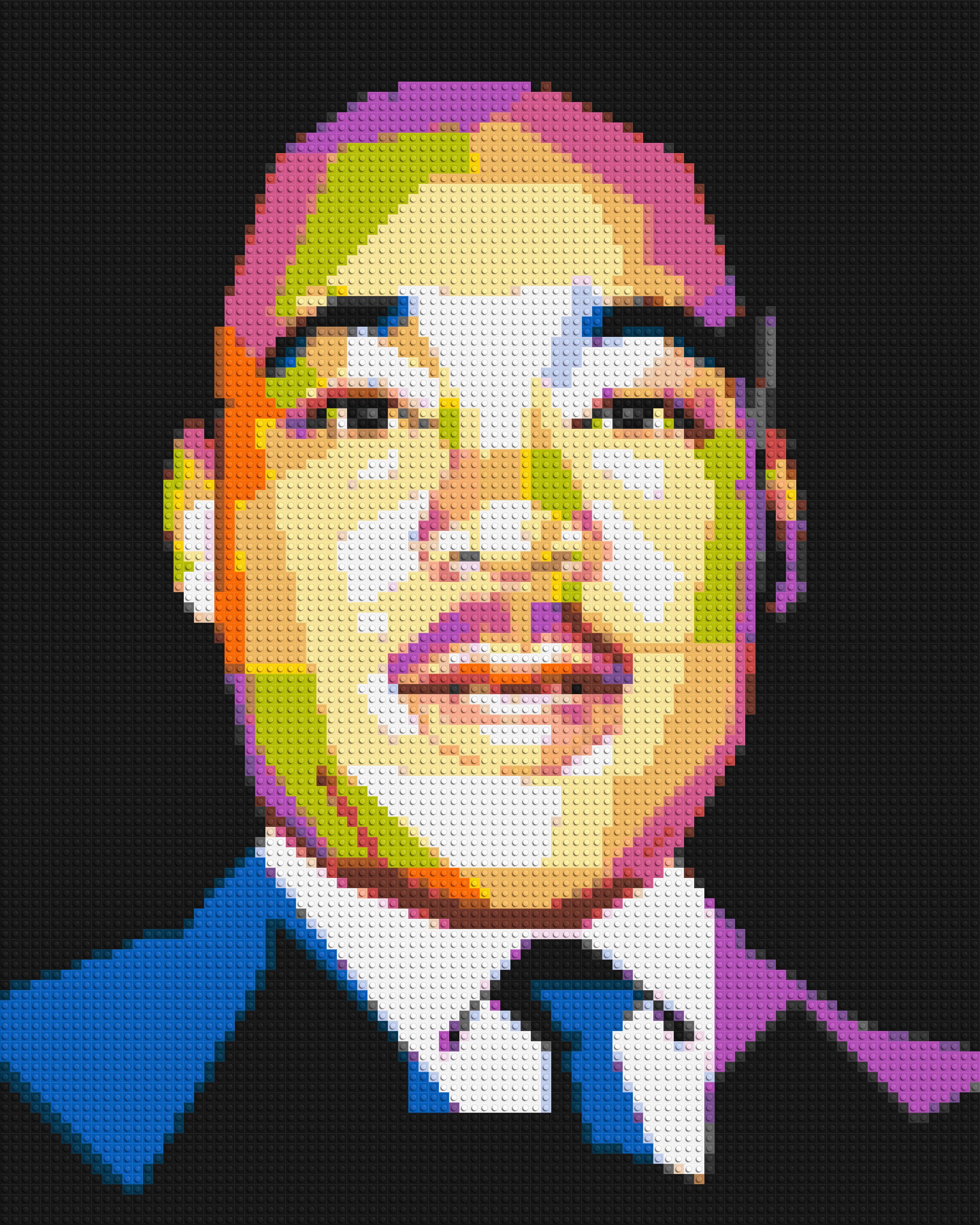 Martin Luther King Jr. - Brick Art Mosaic Kit