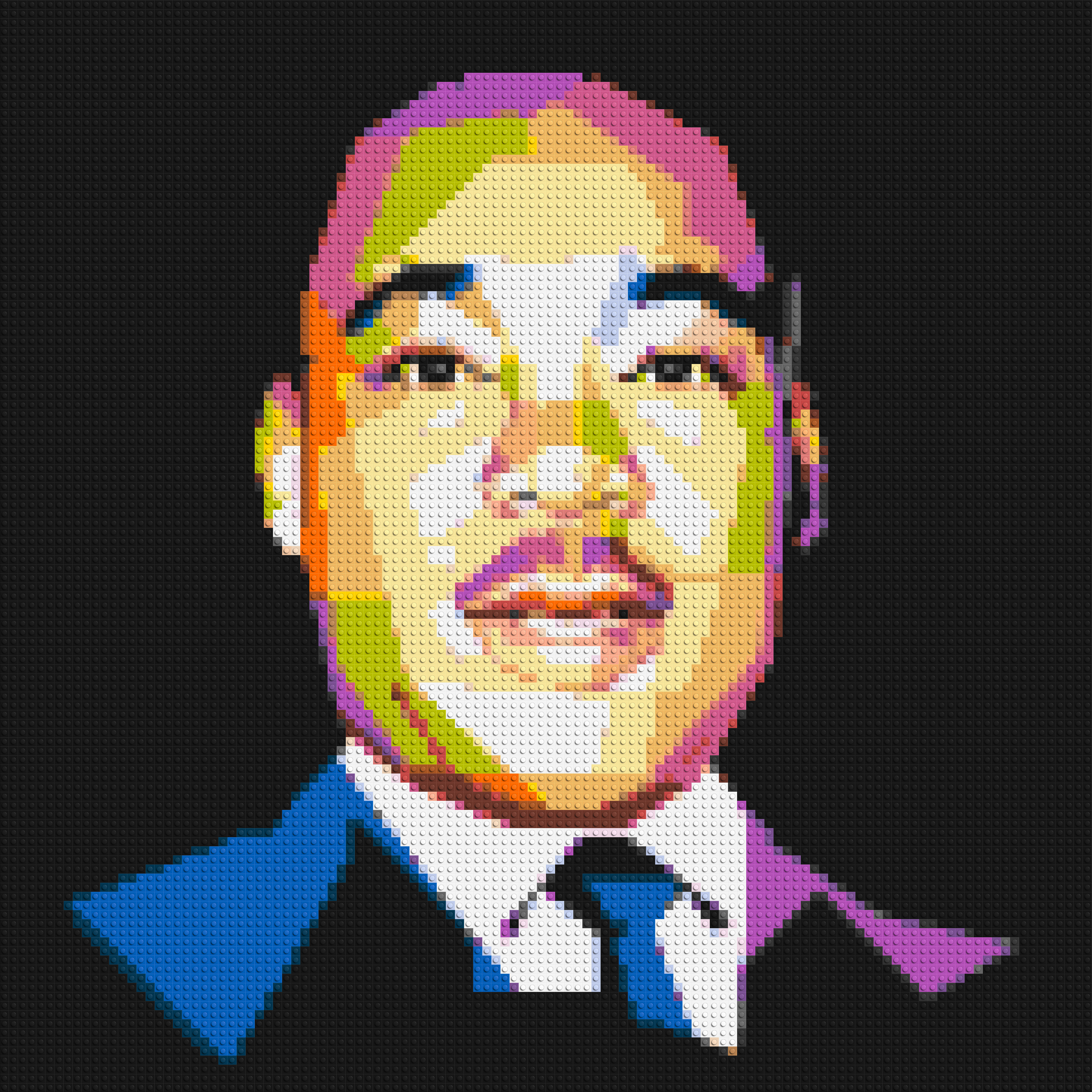 Martin Luther King Jr. - Brick Art Mosaic Kit