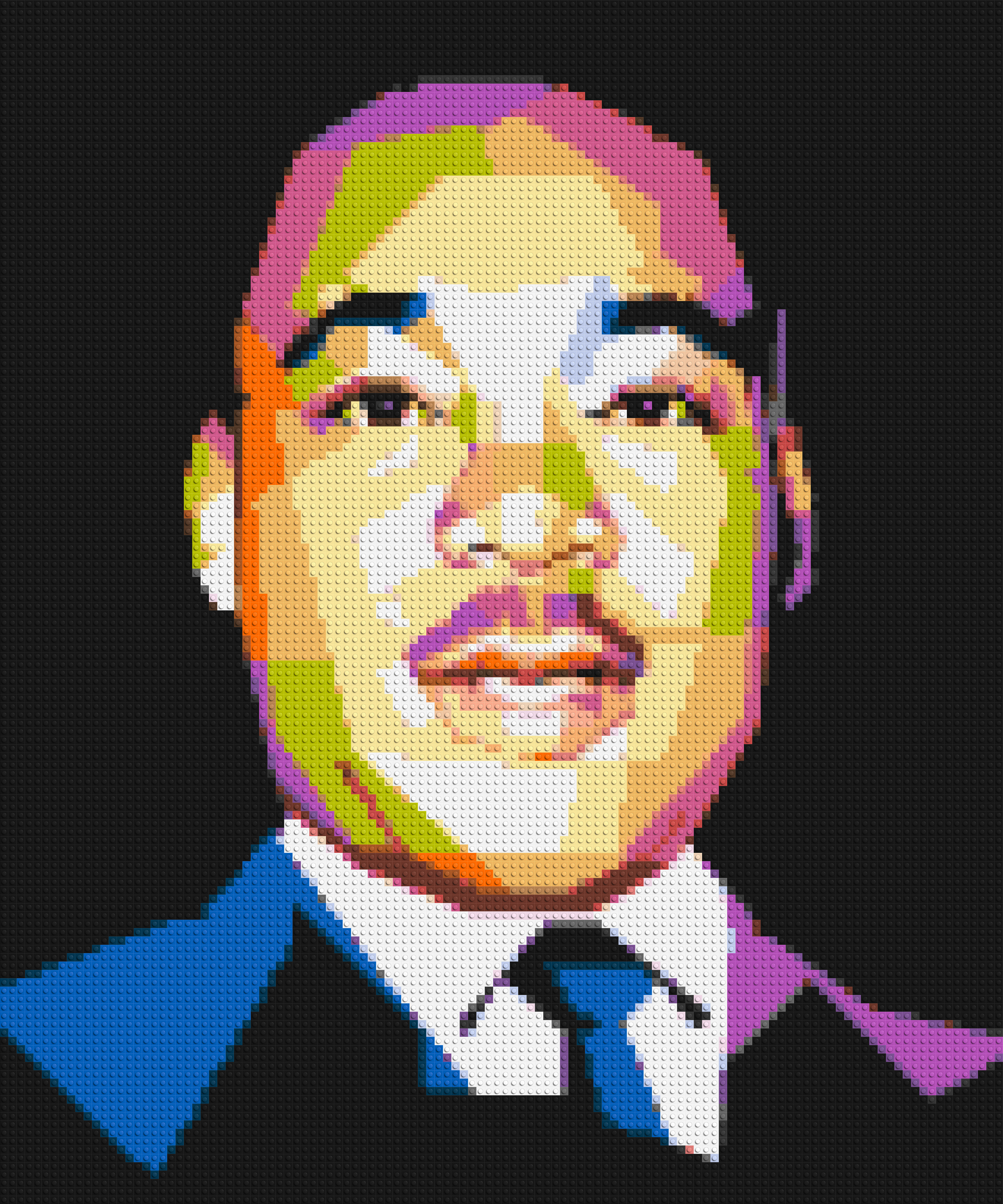 Martin Luther King Jr. - Brick Art Mosaic Kit