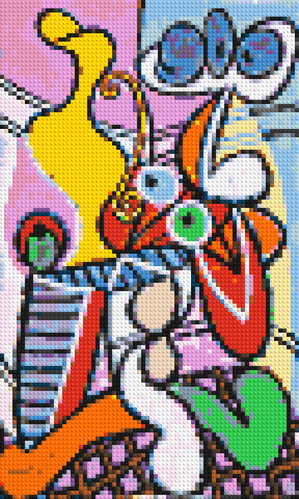 Great Still Life on a Pedestal by Pablo Picasso - Brick Art Mosaic Kit