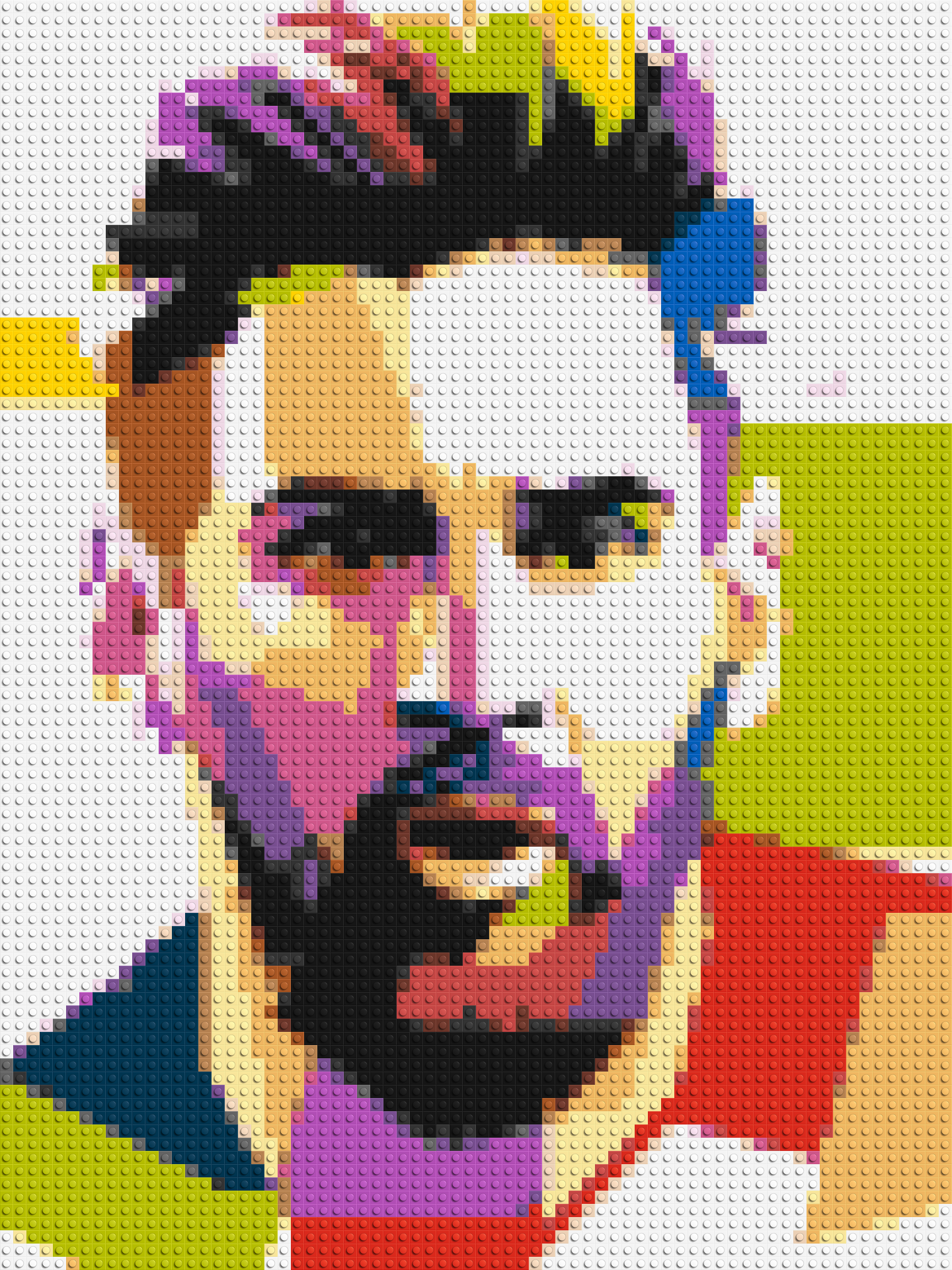 Messi #2 - Brick Art Mosaic Kit