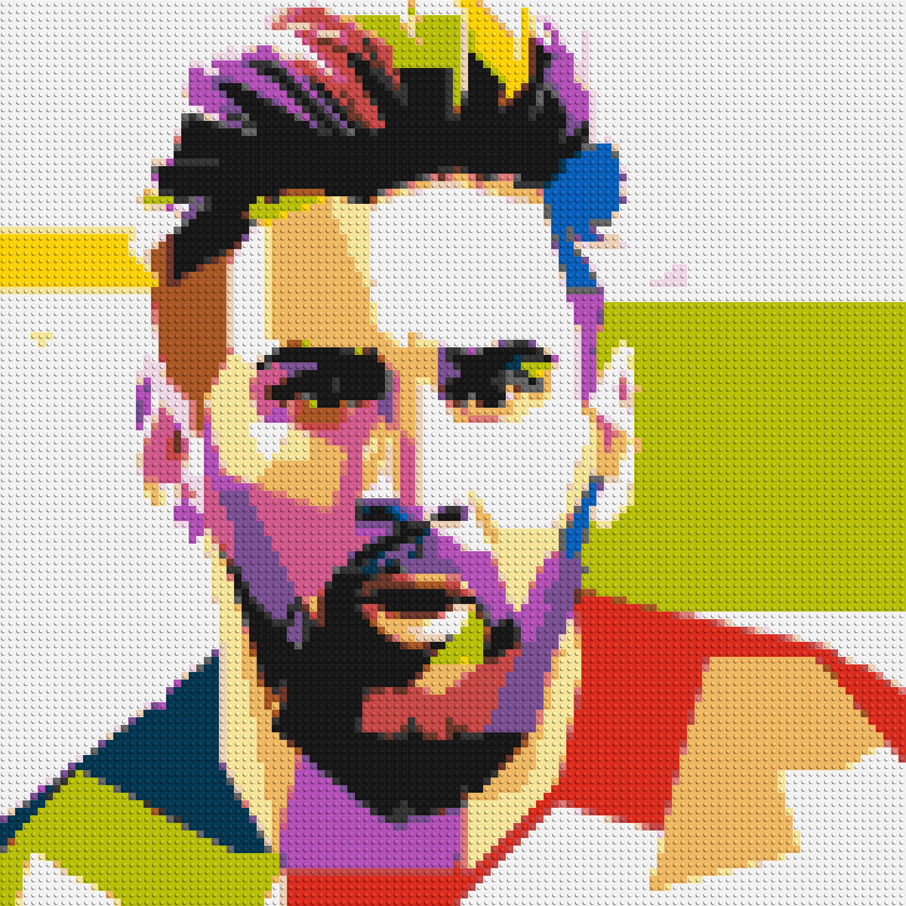 Messi #2 - Brick Art Mosaic Kit