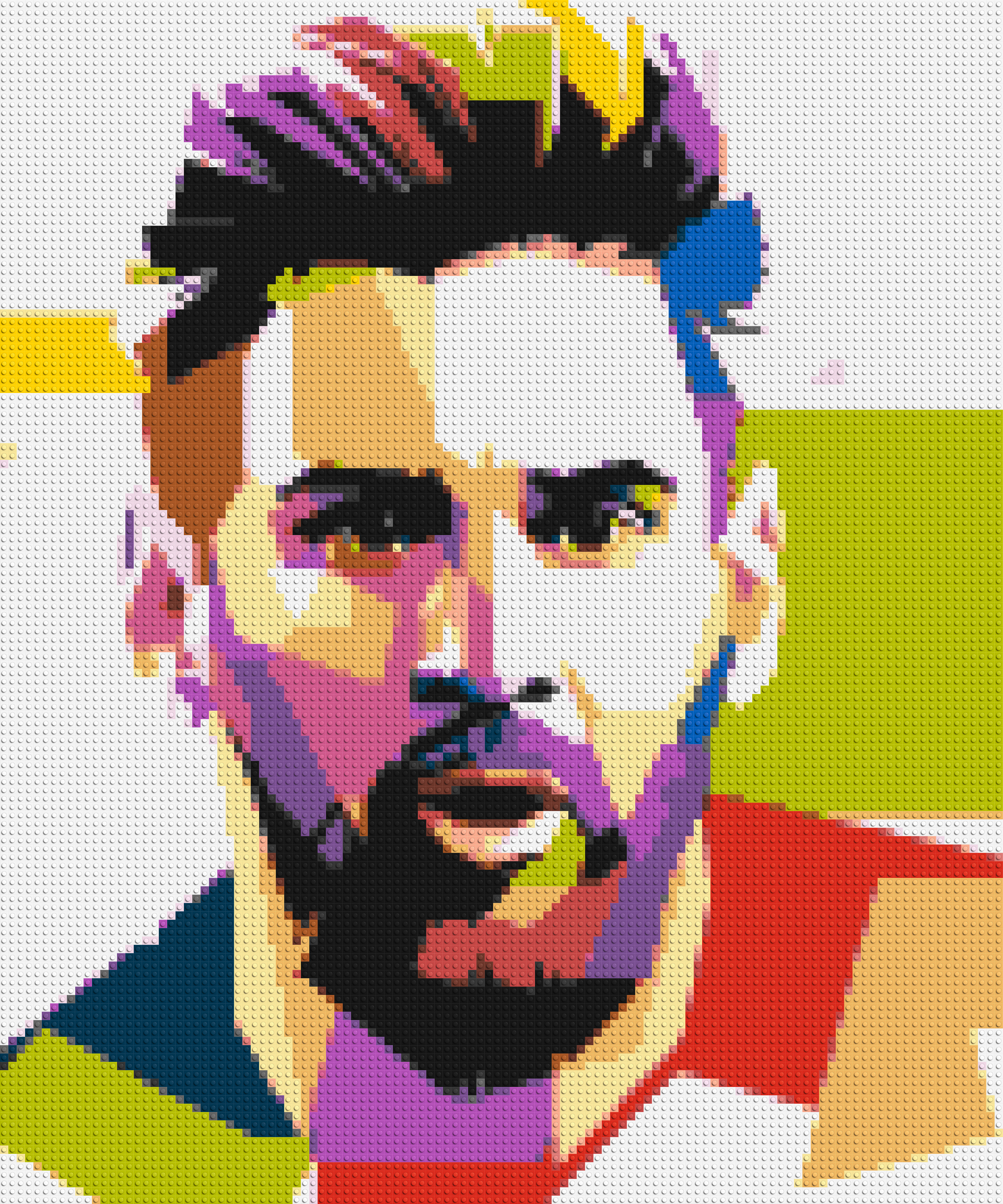 Messi #2 - Brick Art Mosaic Kit