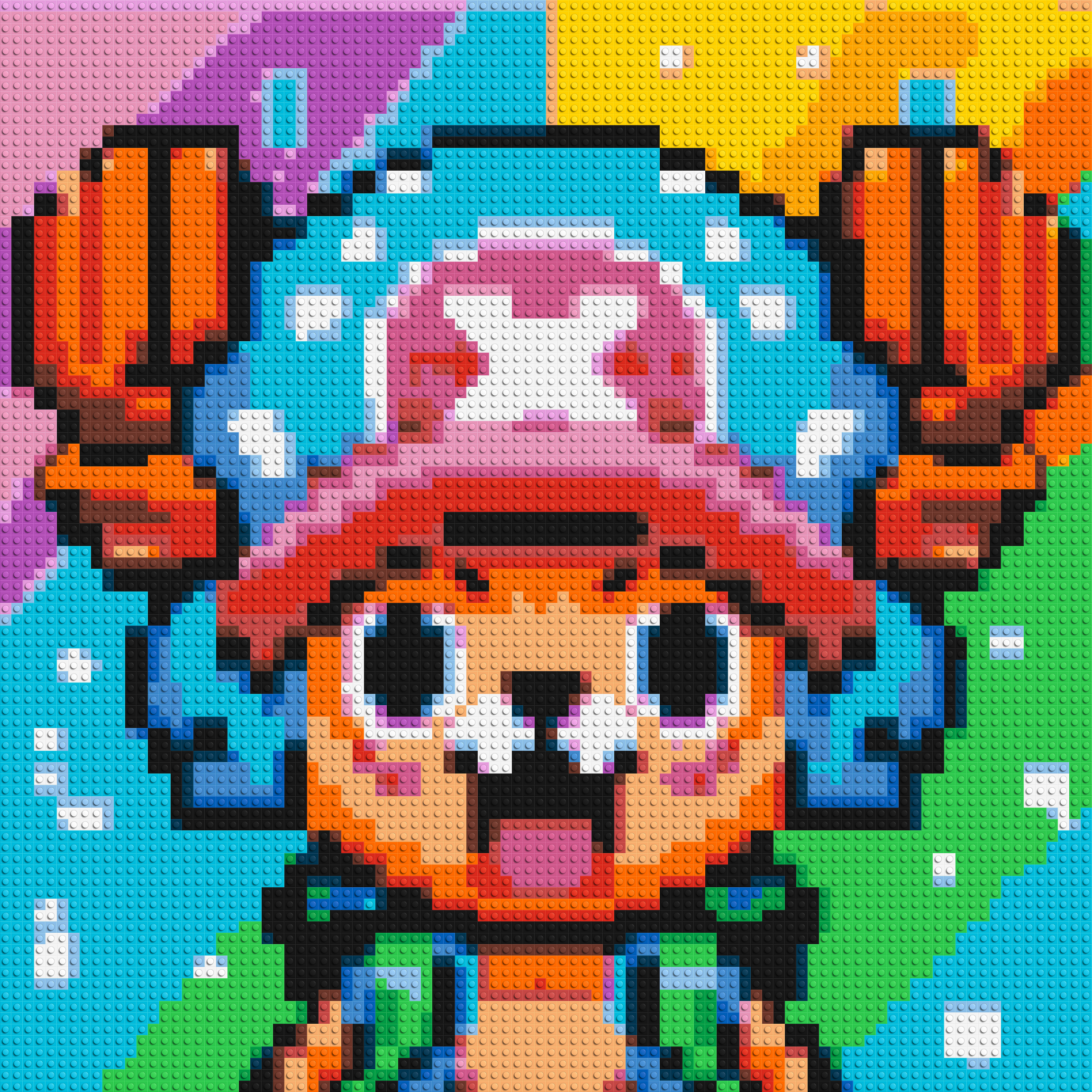 Tony Tony Chopper Pixel Art - Brick Art Mosaic Kit