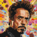 Robert Downey Jr. - Brick Art Mosaic Kit