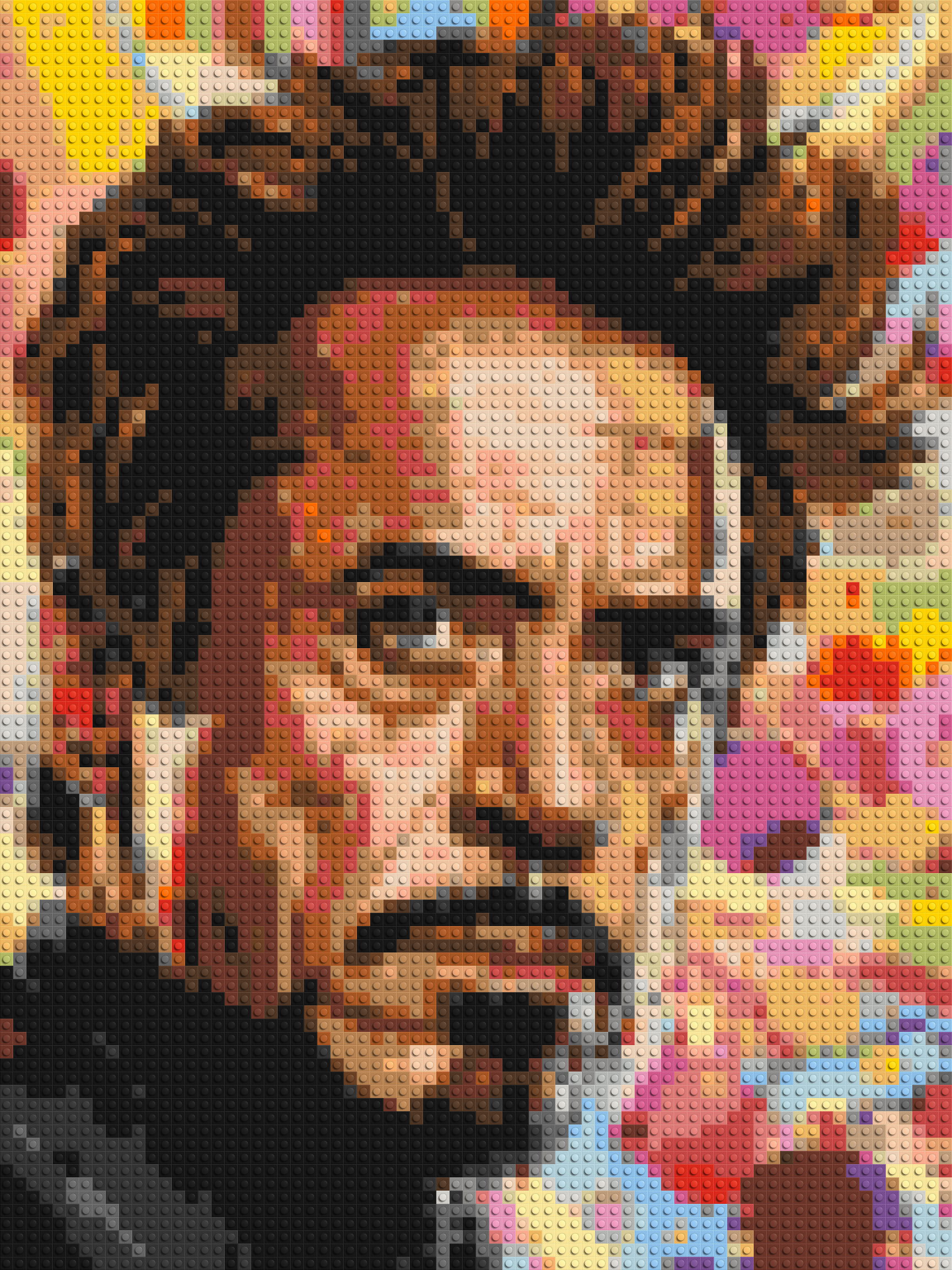 Robert Downey Jr. - Brick Art Mosaic Kit
