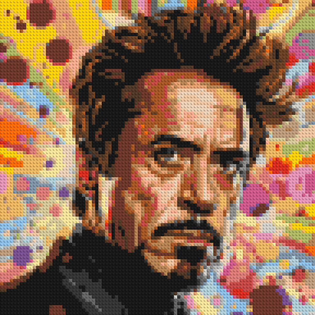 Robert Downey Jr. - Brick Art Mosaic Kit