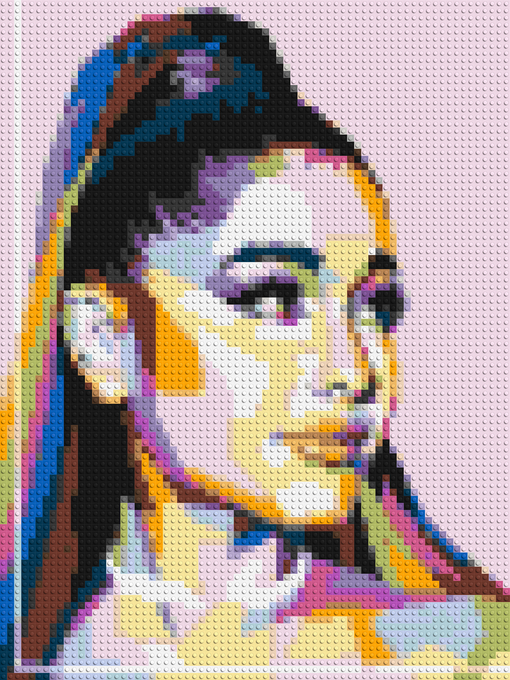 Ariana Grande - Brick Art Mosaic Kit