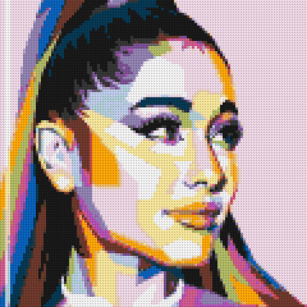 Ariana Grande - Brick Art Mosaic Kit