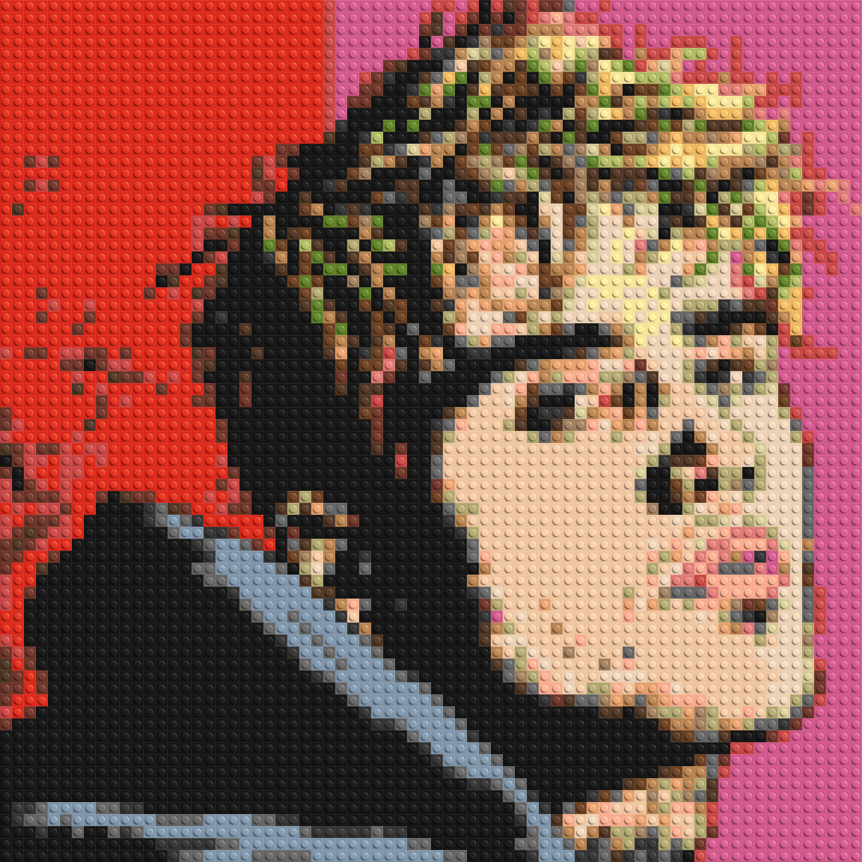 Justin Bieber - Brick Art Mosaic Kit