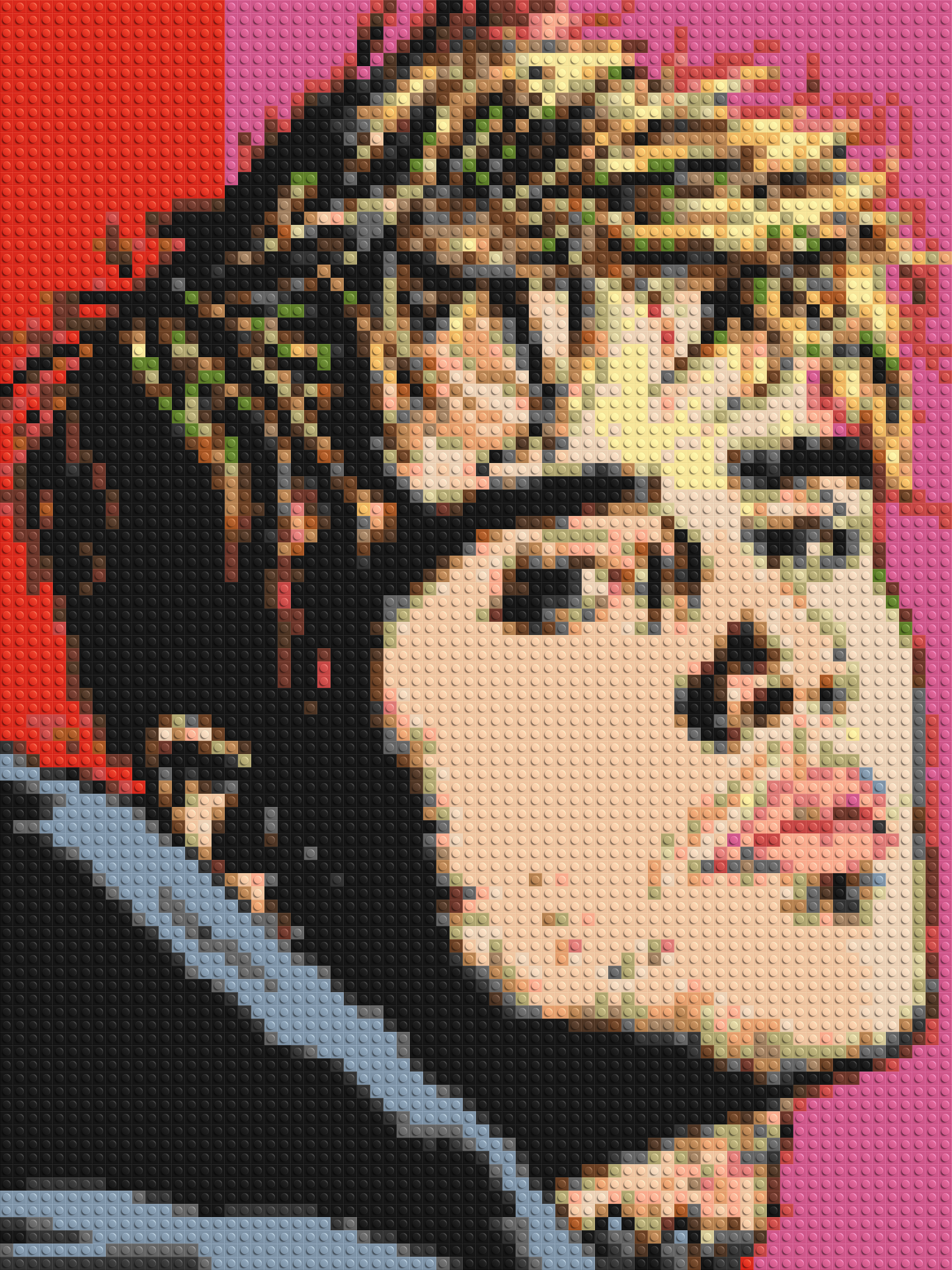 Justin Bieber - Brick Art Mosaic Kit