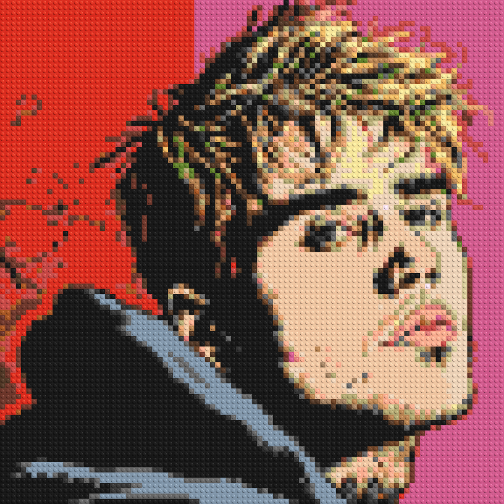 Justin Bieber - Brick Art Mosaic Kit