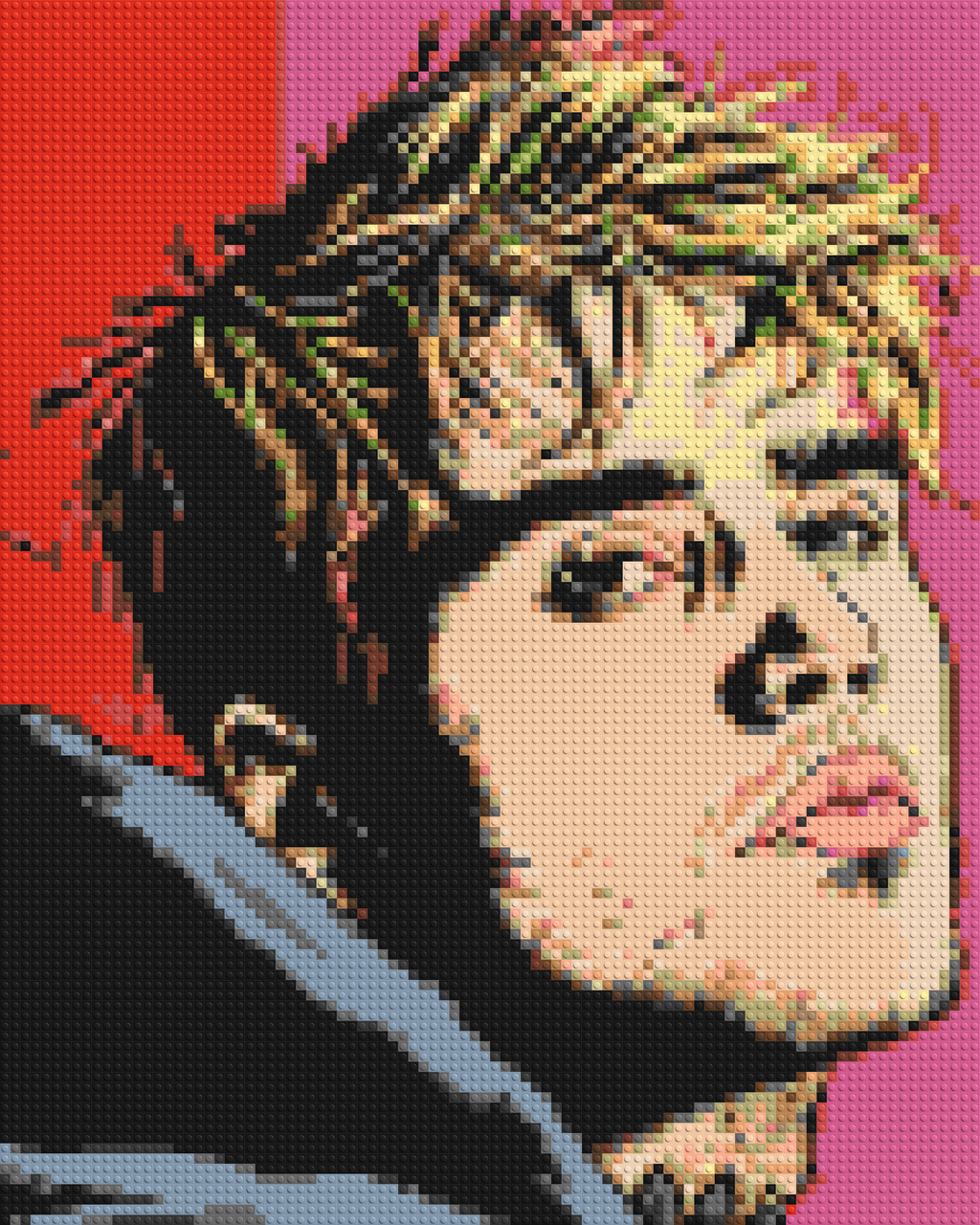Justin Bieber - Brick Art Mosaic Kit