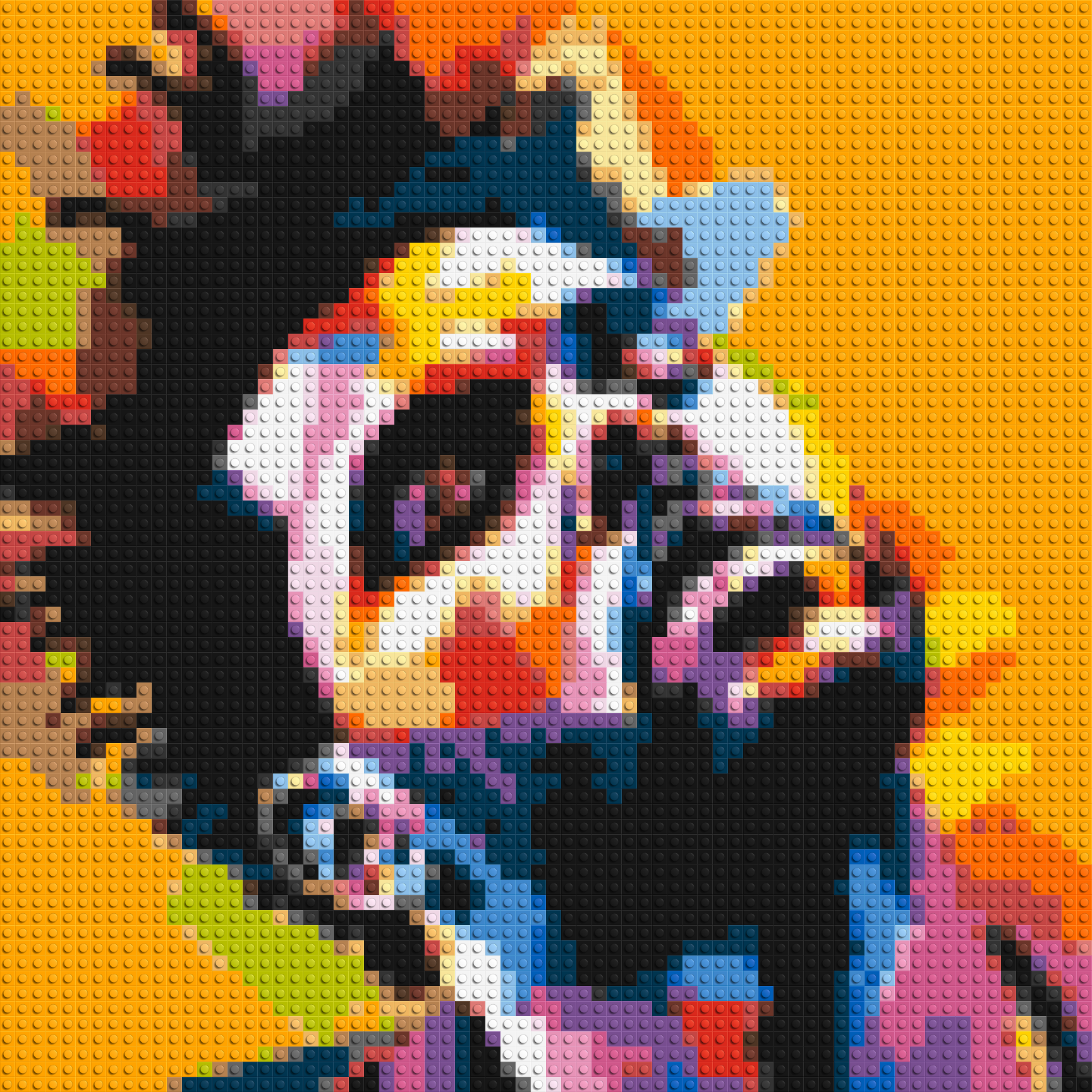 The Weeknd - Brick Art Mosaic Kit