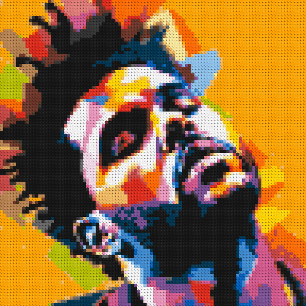 The Weeknd - Brick Art Mosaic Kit
