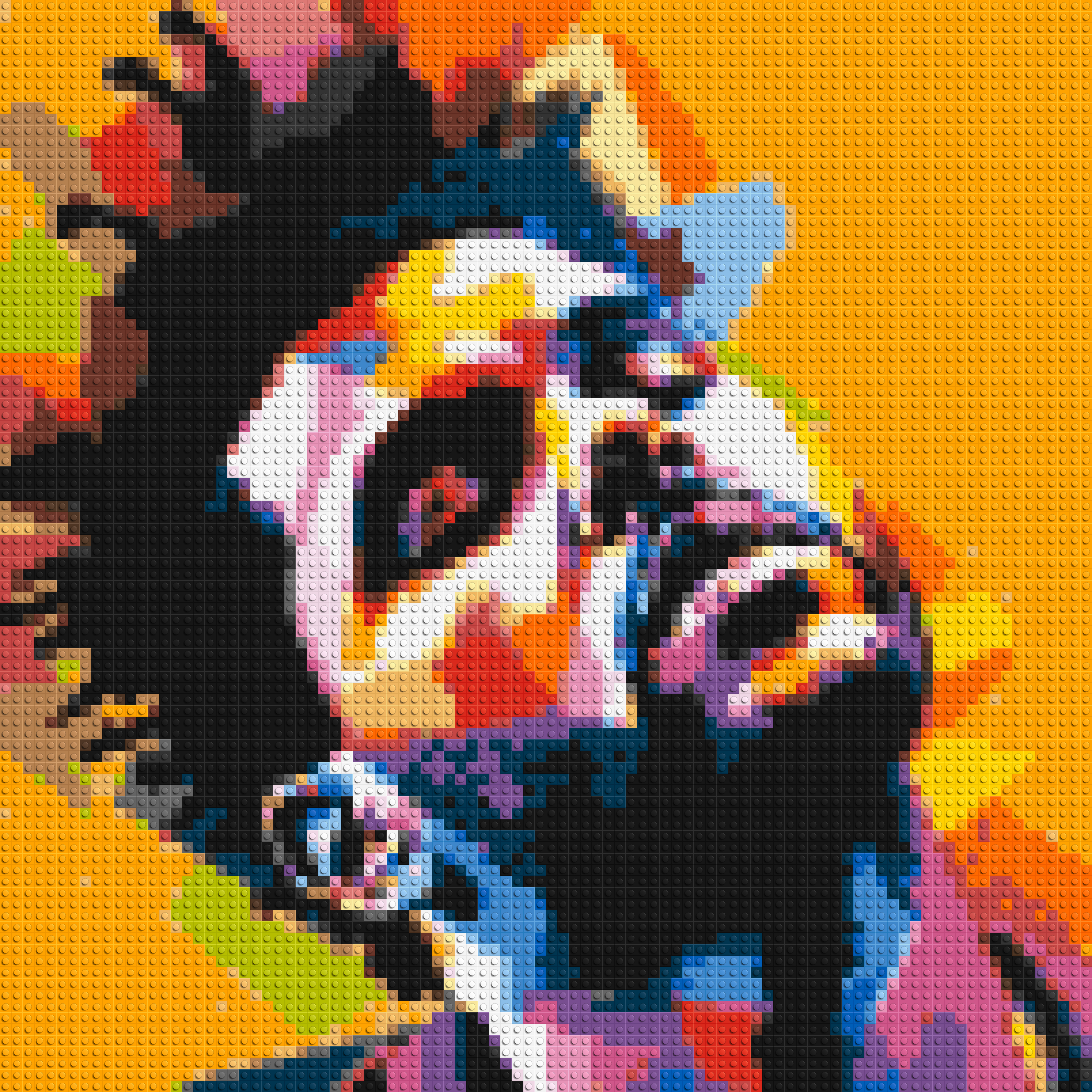 The Weeknd - Brick Art Mosaic Kit