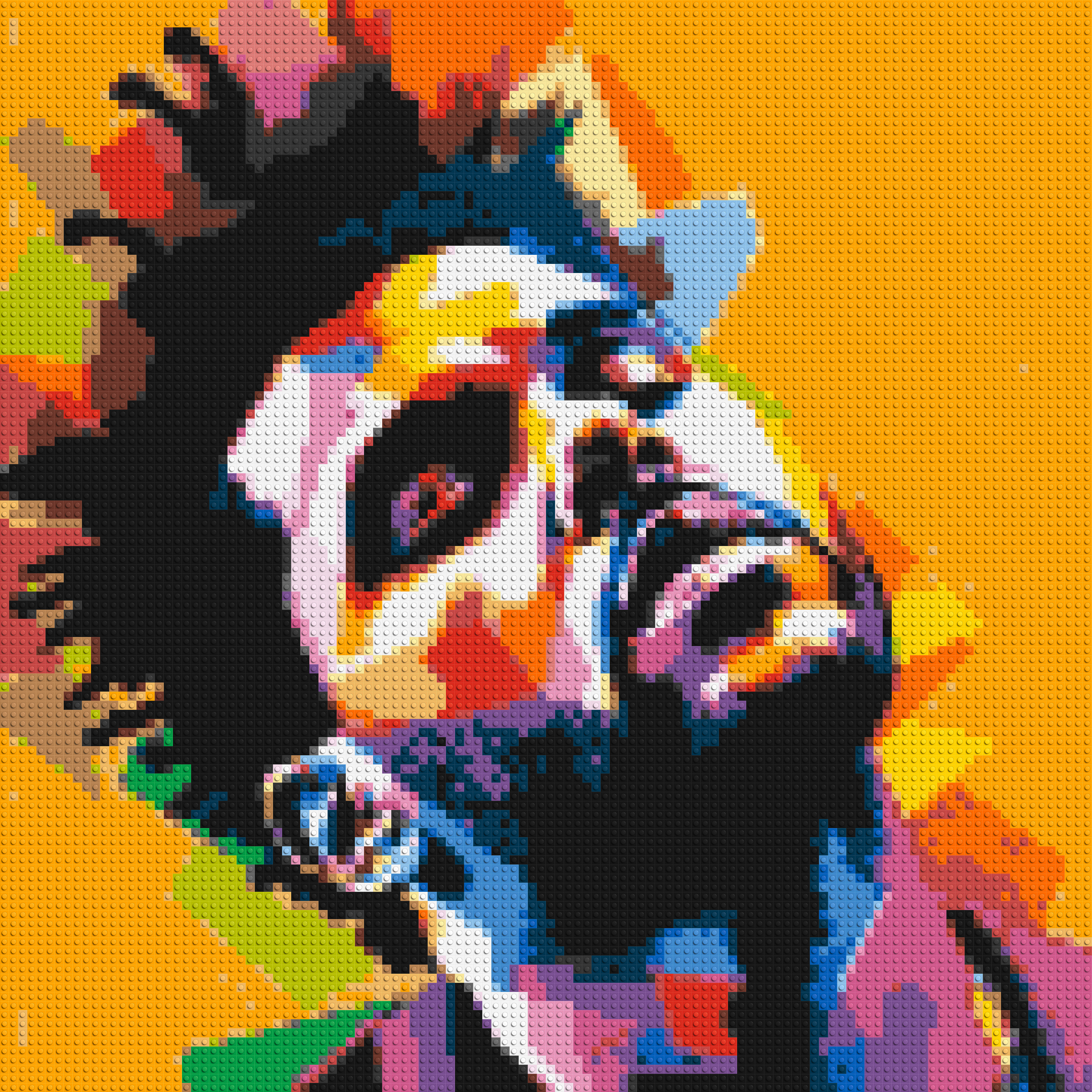 The Weeknd - Brick Art Mosaic Kit