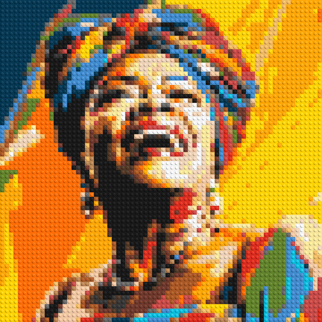 Maya Angelou - Brick Art Mosaic Kit