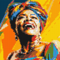 Maya Angelou - Brick Art Mosaic Kit