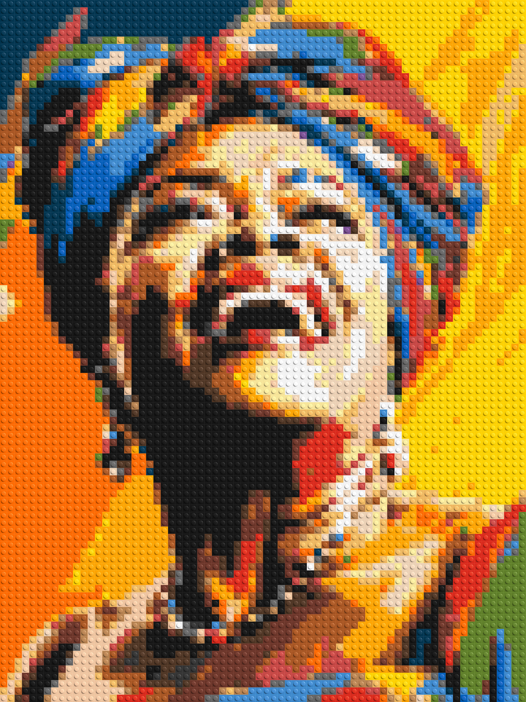 Maya Angelou - Brick Art Mosaic Kit