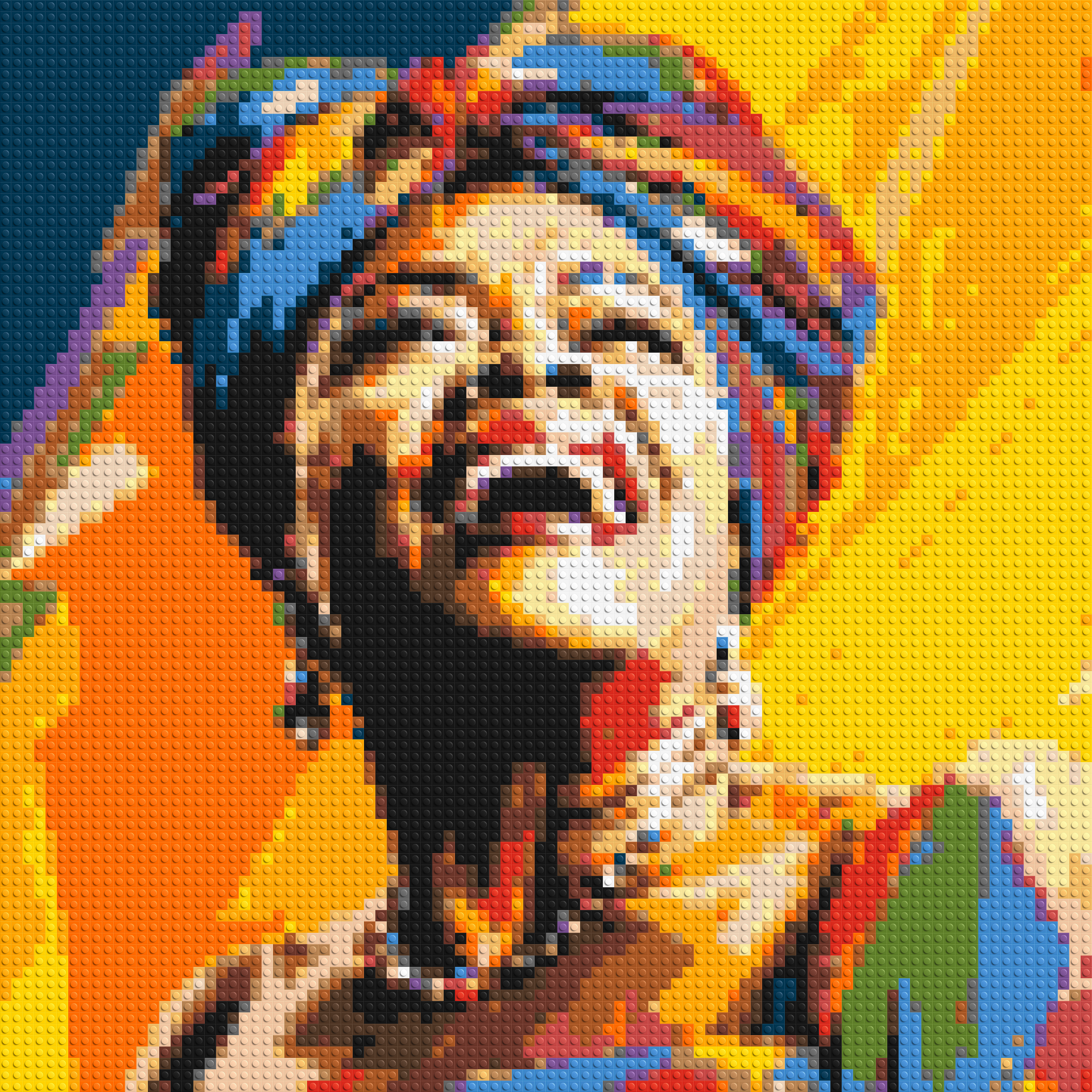Maya Angelou - Brick Art Mosaic Kit