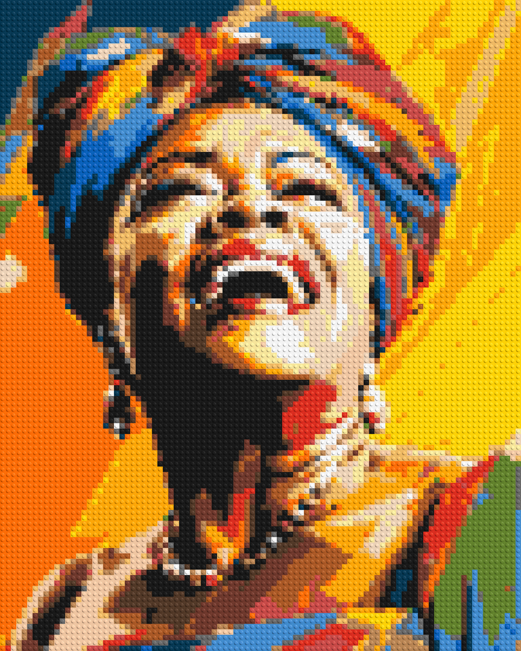 Maya Angelou - Brick Art Mosaic Kit