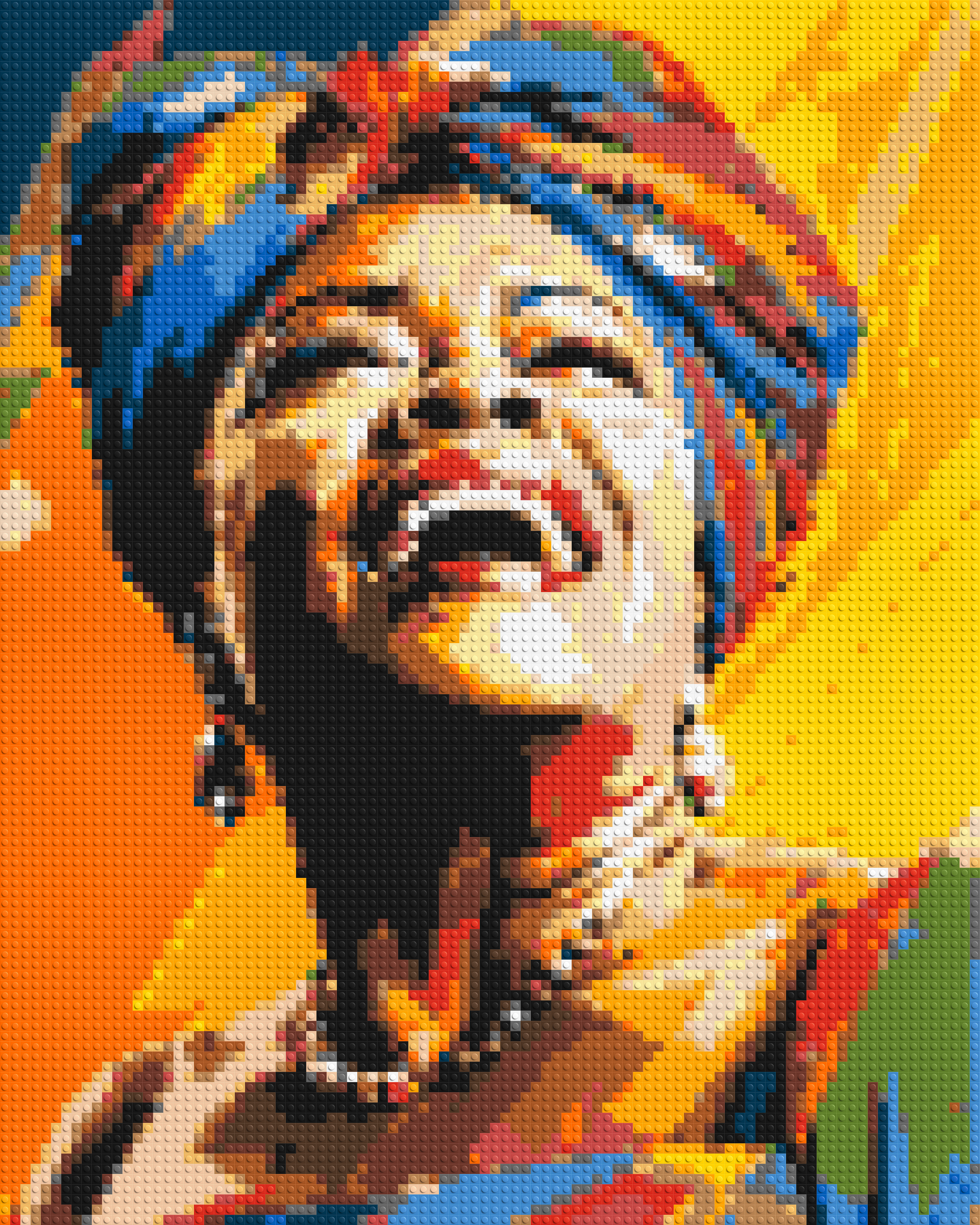Maya Angelou - Brick Art Mosaic Kit