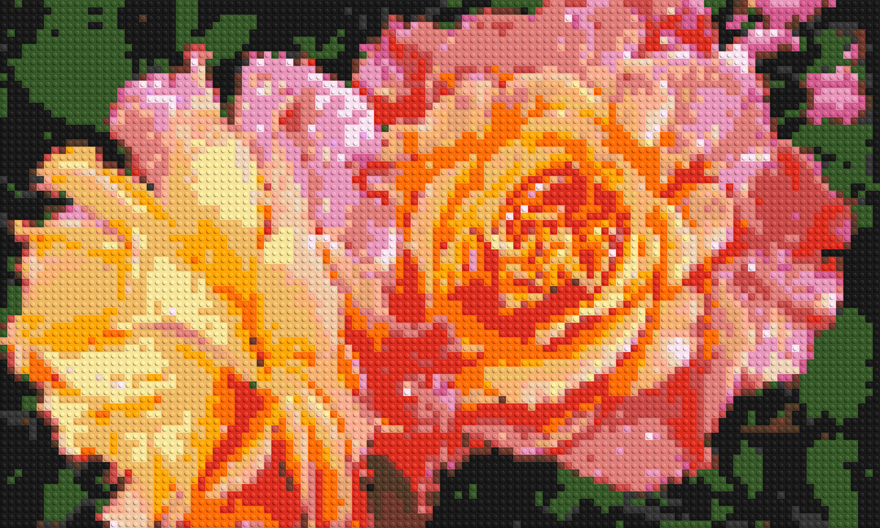 Roses - Brick Art Mosaic Kit