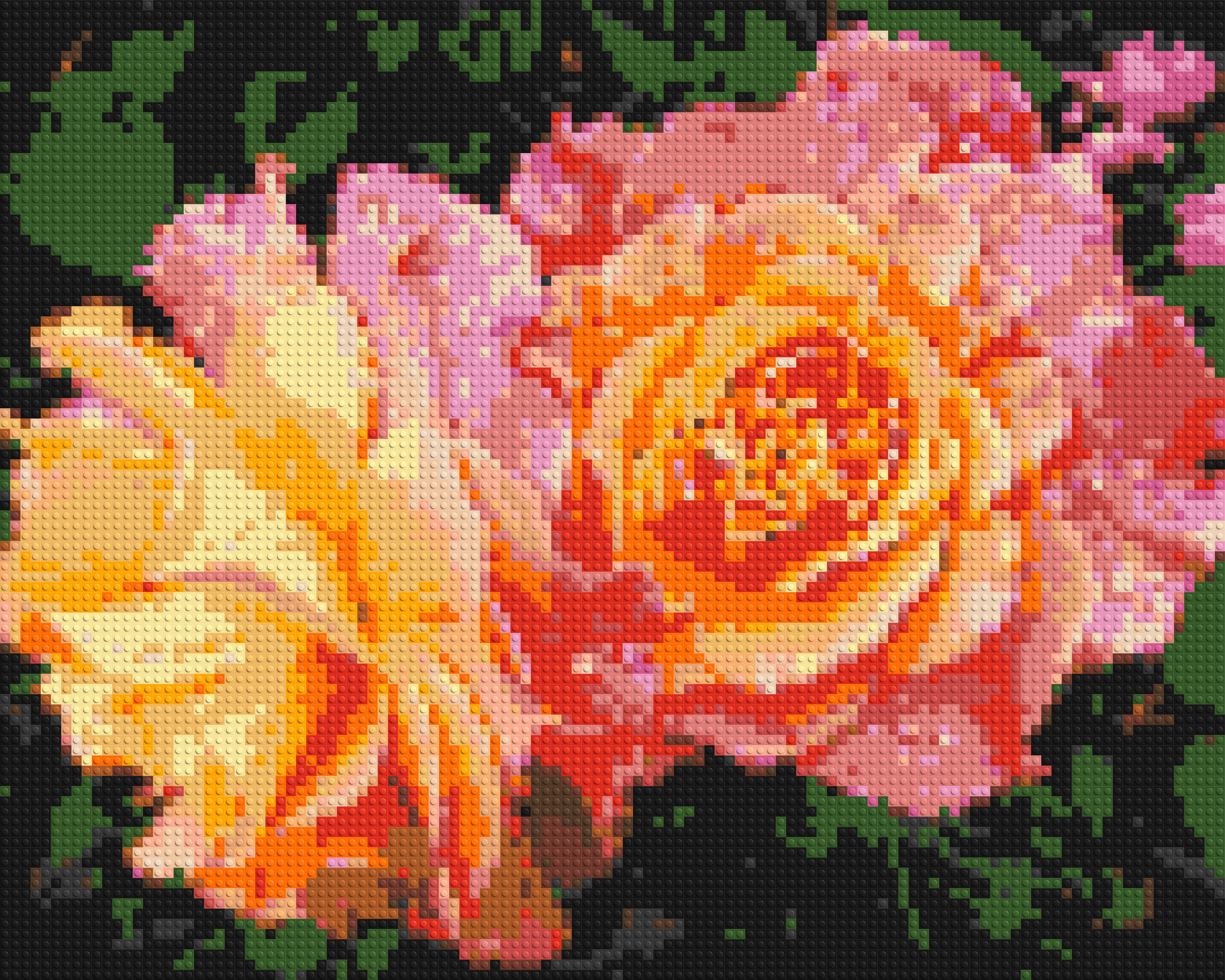 Roses - Brick Art Mosaic Kit