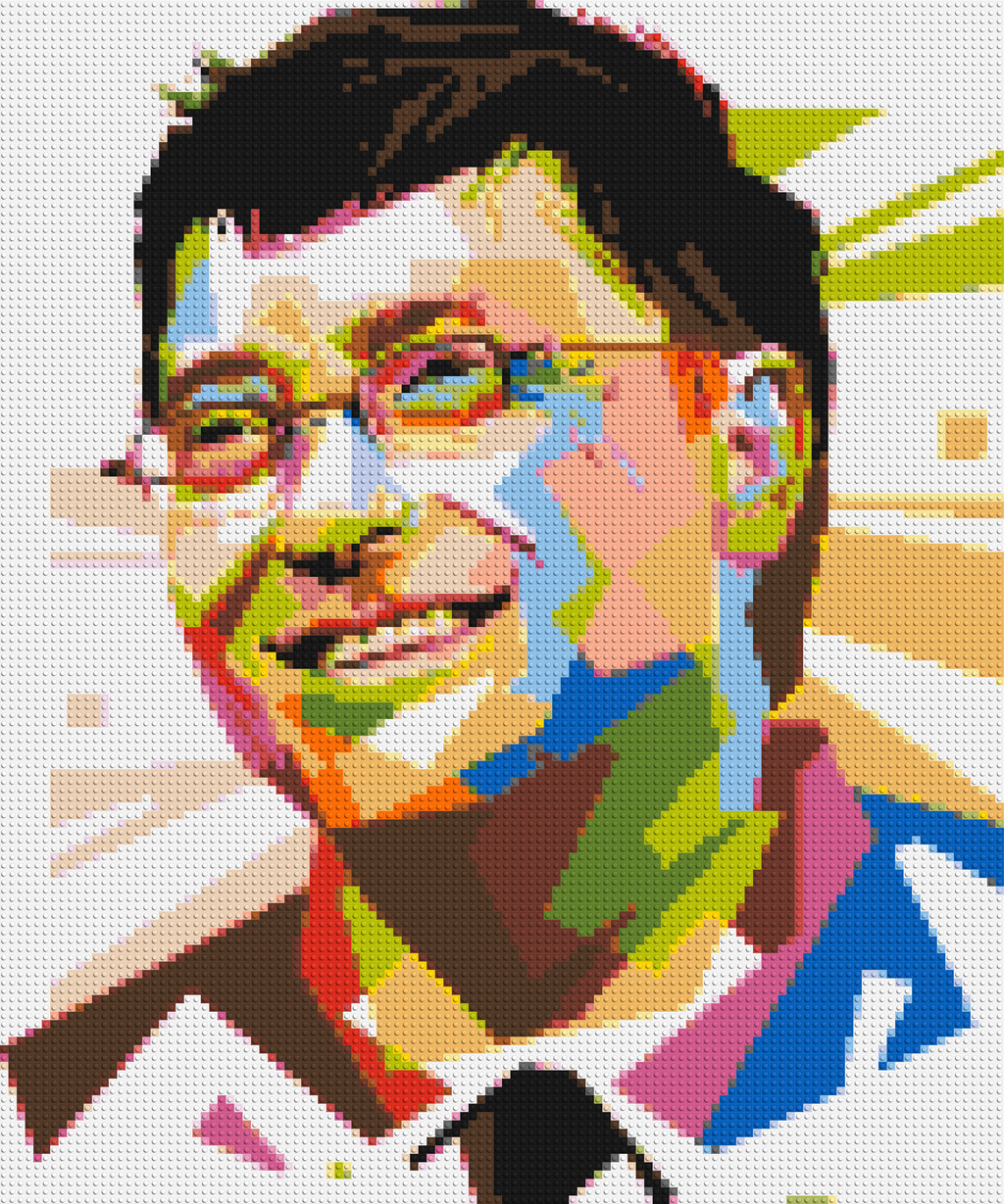 Bill Gates - Brick Art Mosaic Kit