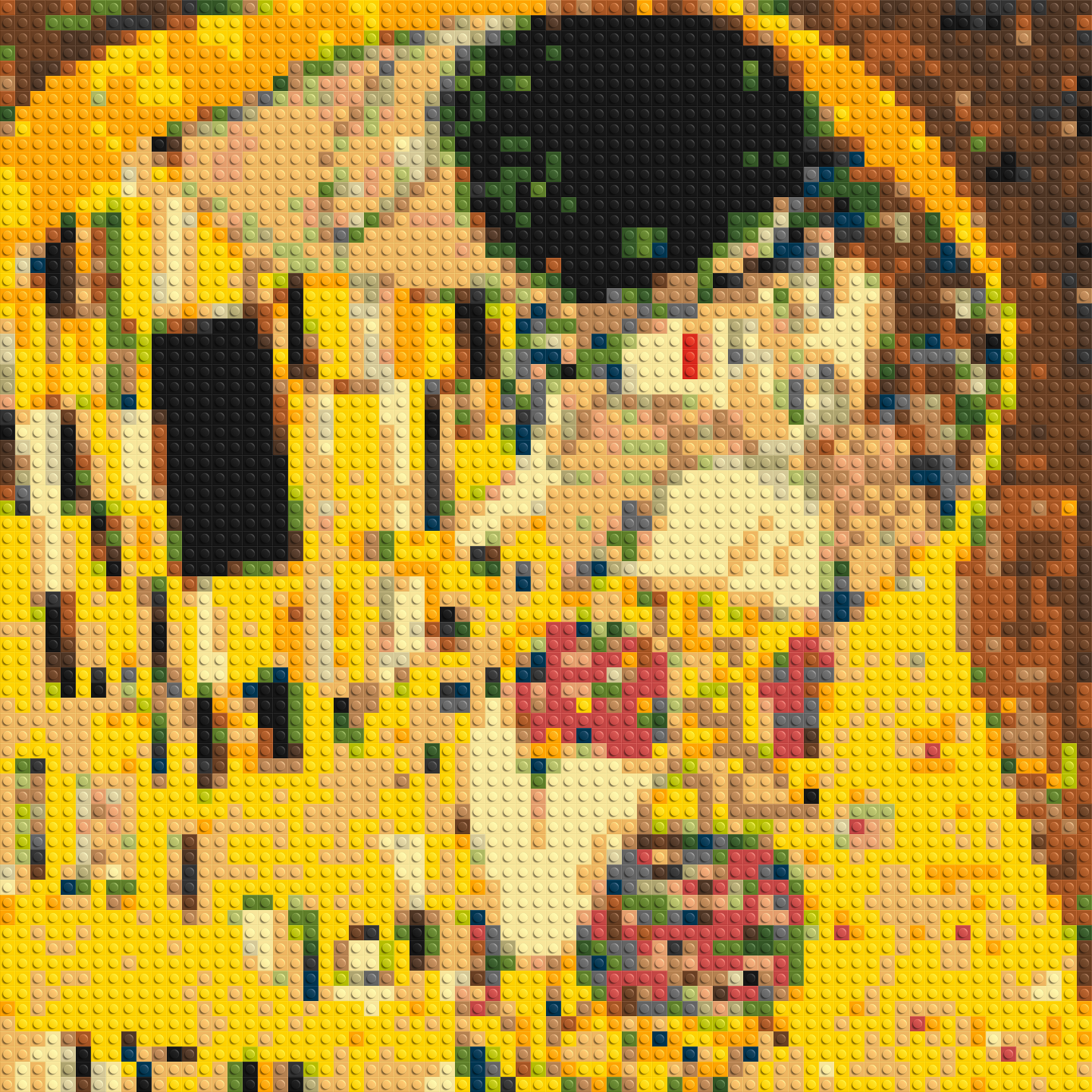 The Kiss by Gustav Klimt - Brick Art Mosaic Kit