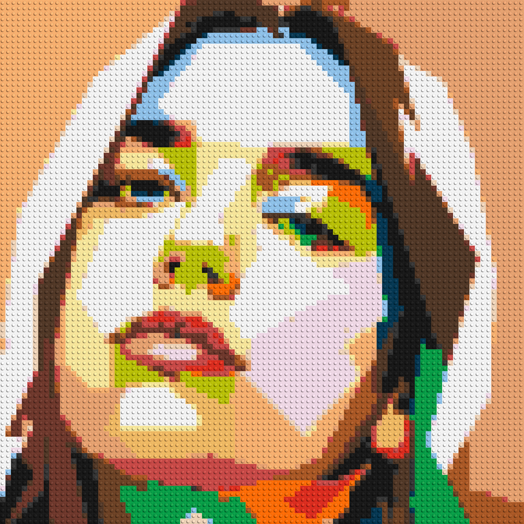 Dua Lipa #2 - Brick Art Mosaic Kit