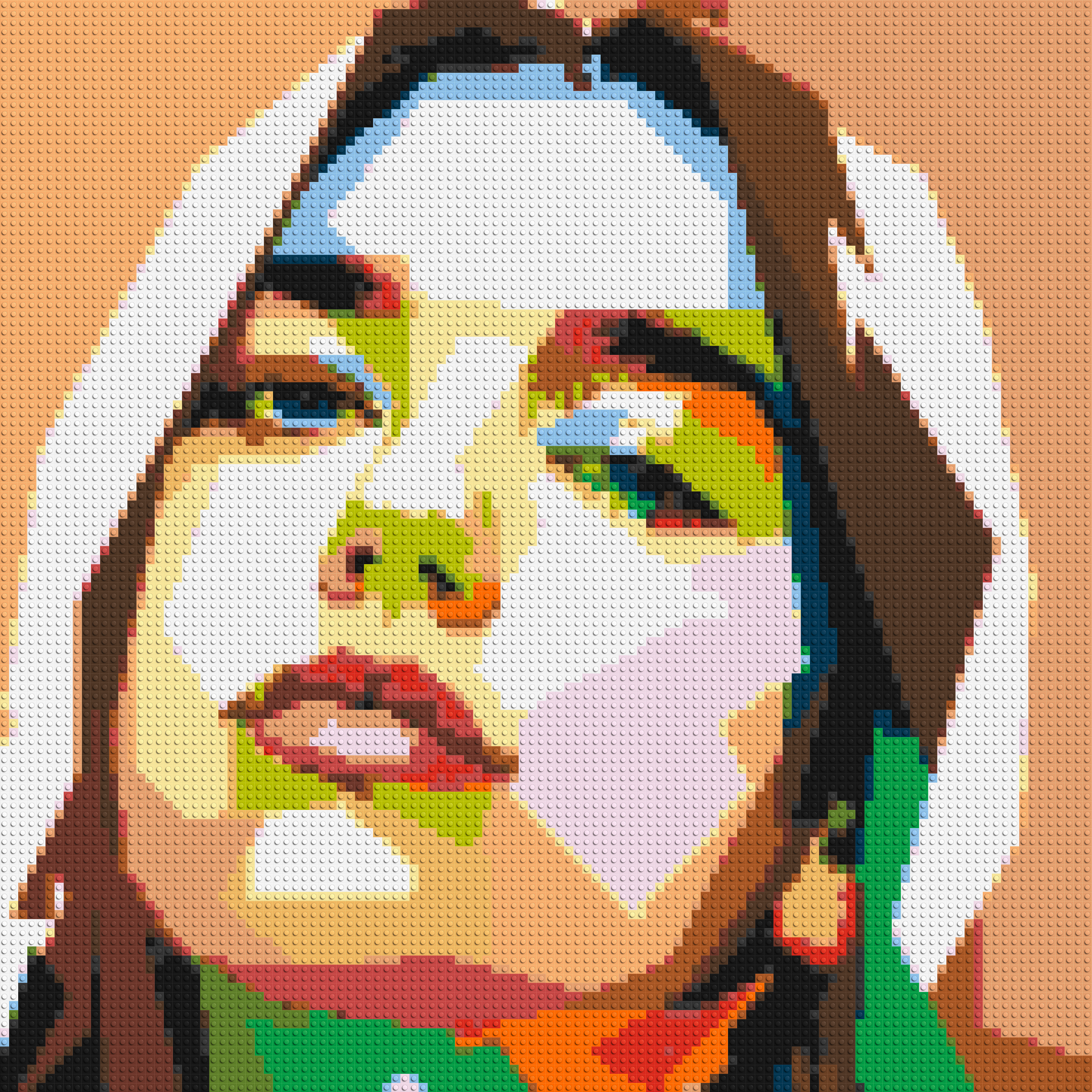 Dua Lipa #2 - Brick Art Mosaic Kit