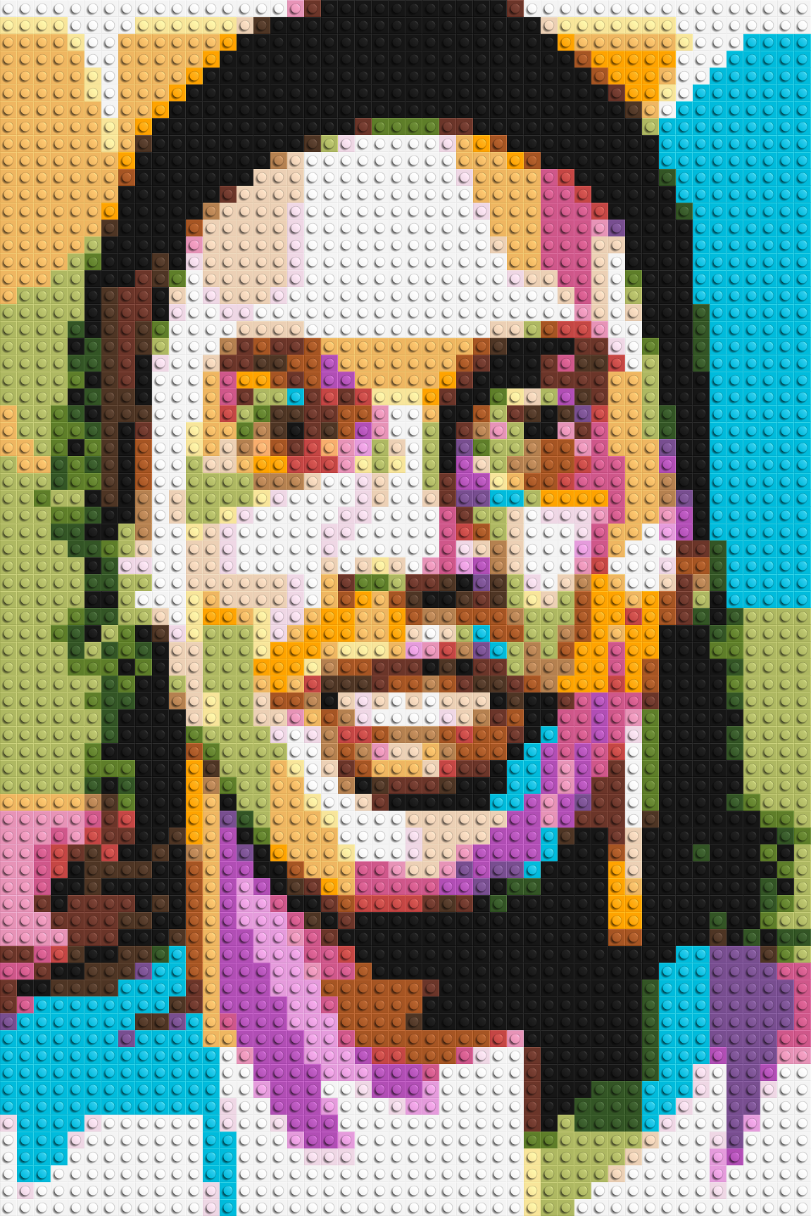 Ronaldinho Ga¨²cho - Brick Art Mosaic Kit