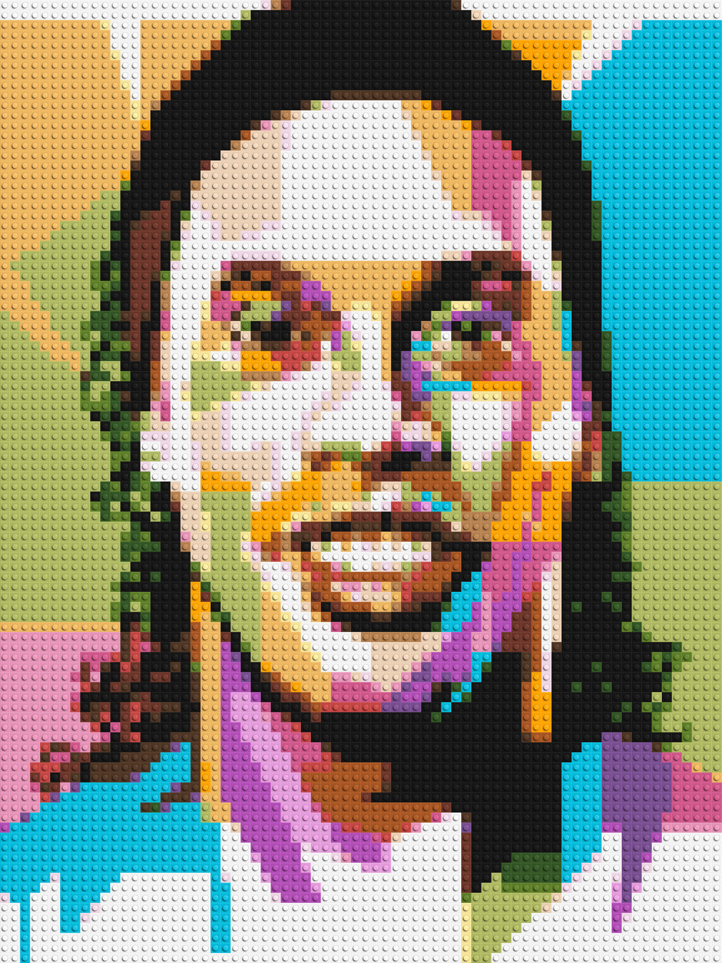 Ronaldinho Ga¨²cho - Brick Art Mosaic Kit