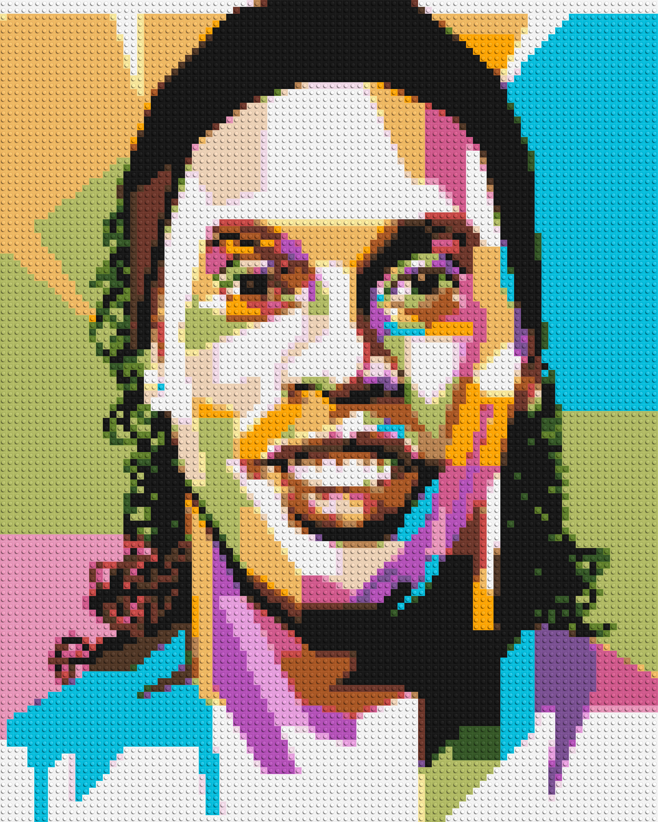 Ronaldinho Ga¨²cho - Brick Art Mosaic Kit