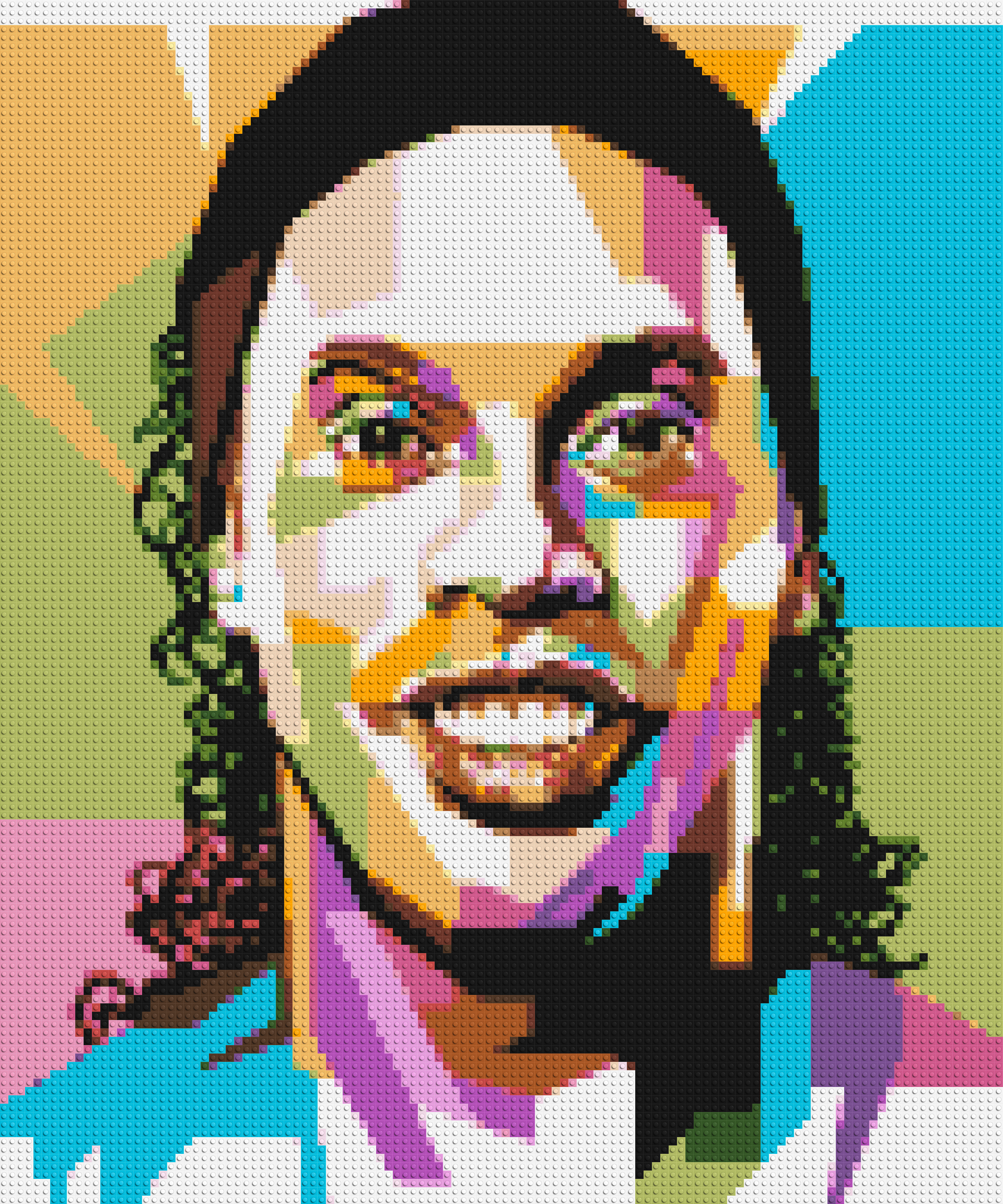 Ronaldinho Ga¨²cho - Brick Art Mosaic Kit
