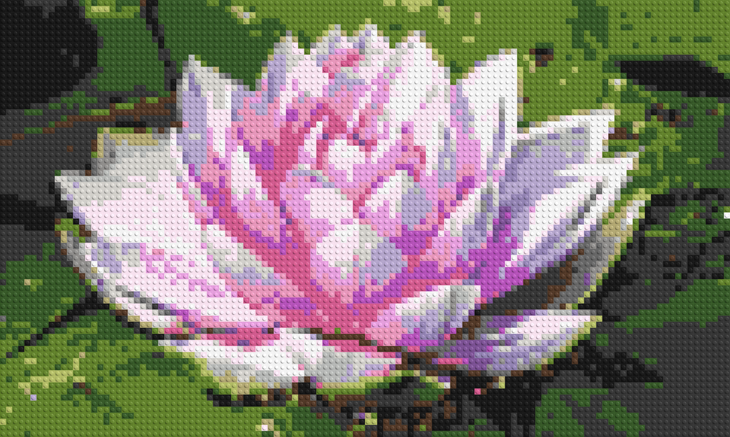 Water Lily - Brick Art Mosaic Kit