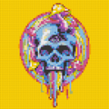Colorful Magic Skull - Brick Art Mosaic Kit