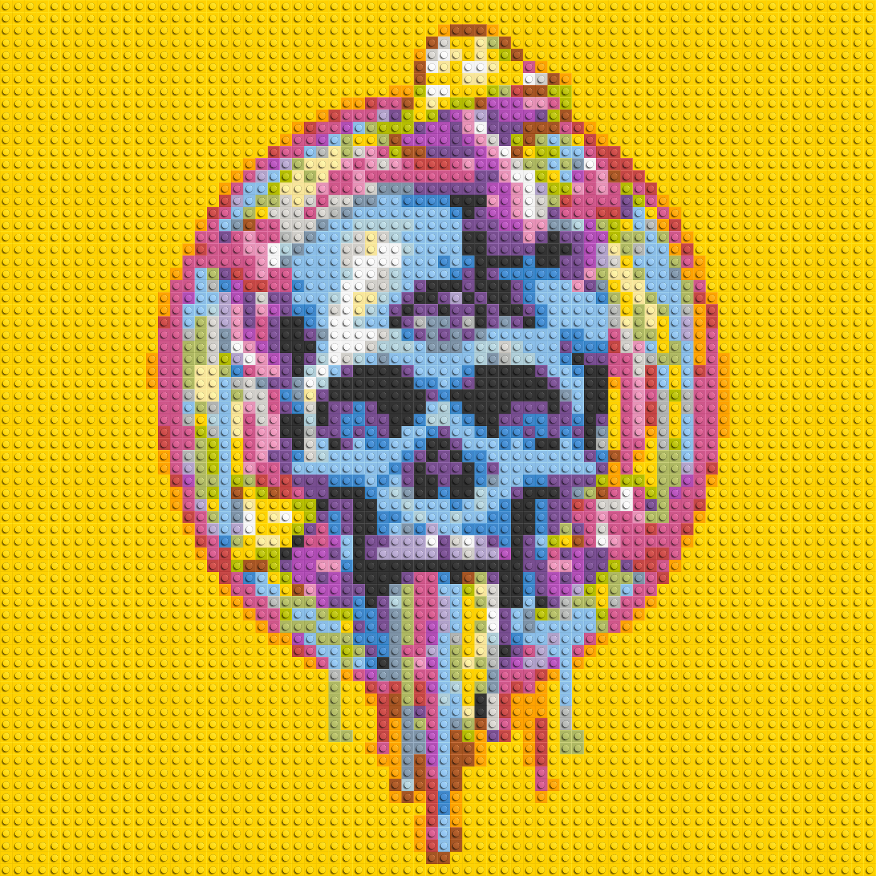 Colorful Magic Skull - Brick Art Mosaic Kit