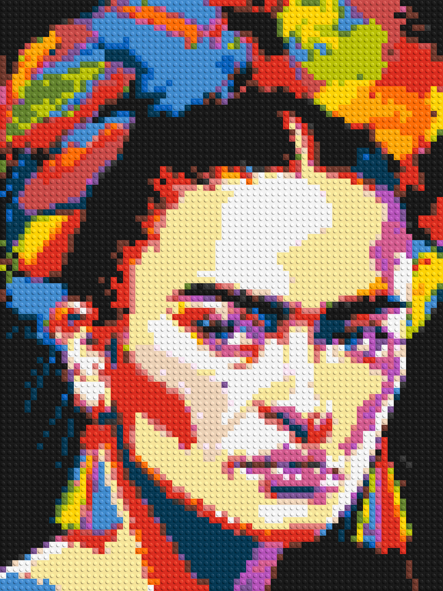 Frida Kahlo - Brick Art Mosaic Kit