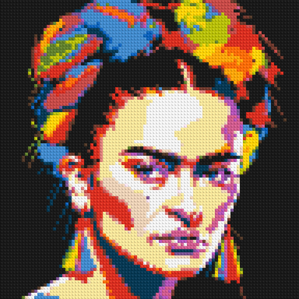 Frida Kahlo - Brick Art Mosaic Kit