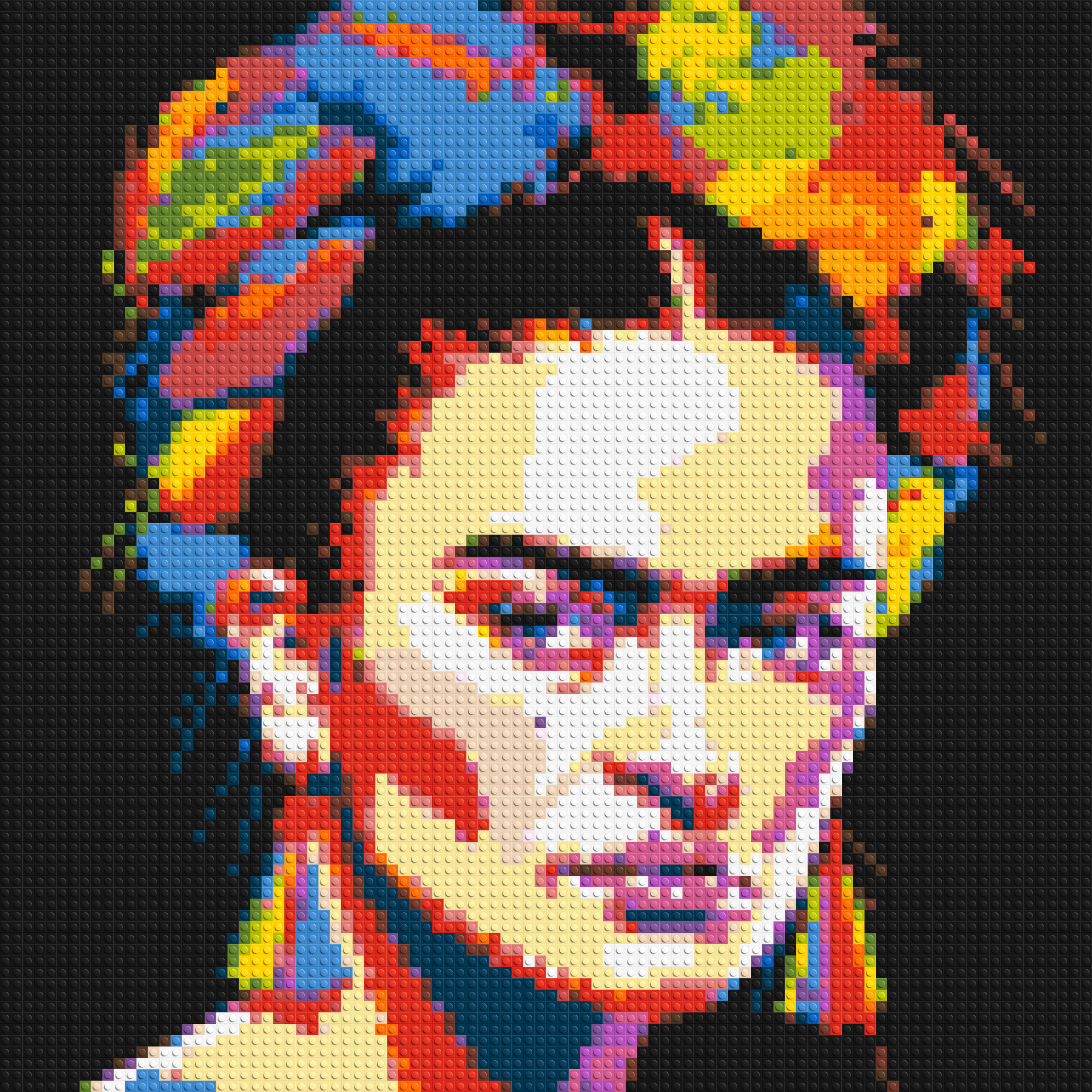 Frida Kahlo - Brick Art Mosaic Kit