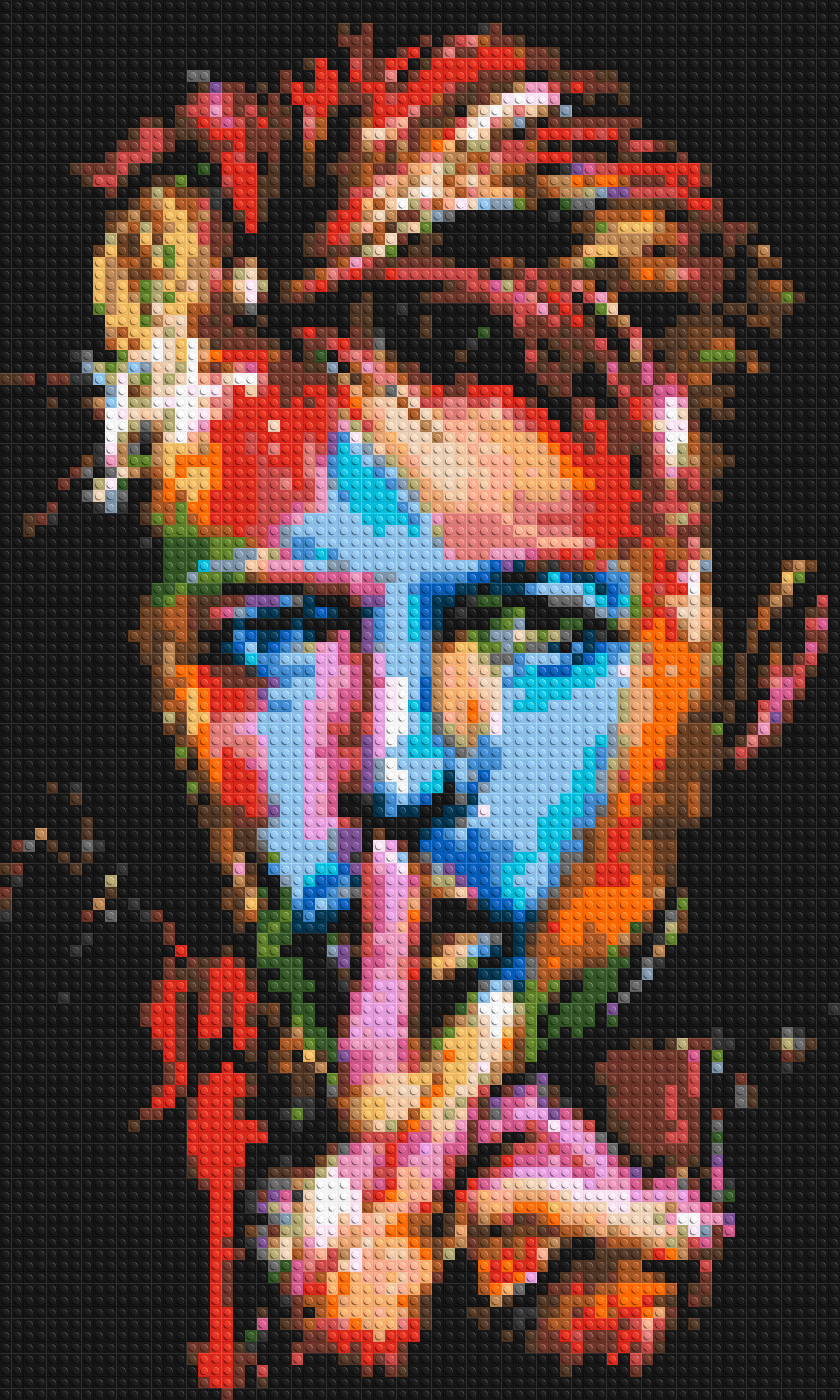 David Bowie - Brick Art Mosaic Kit