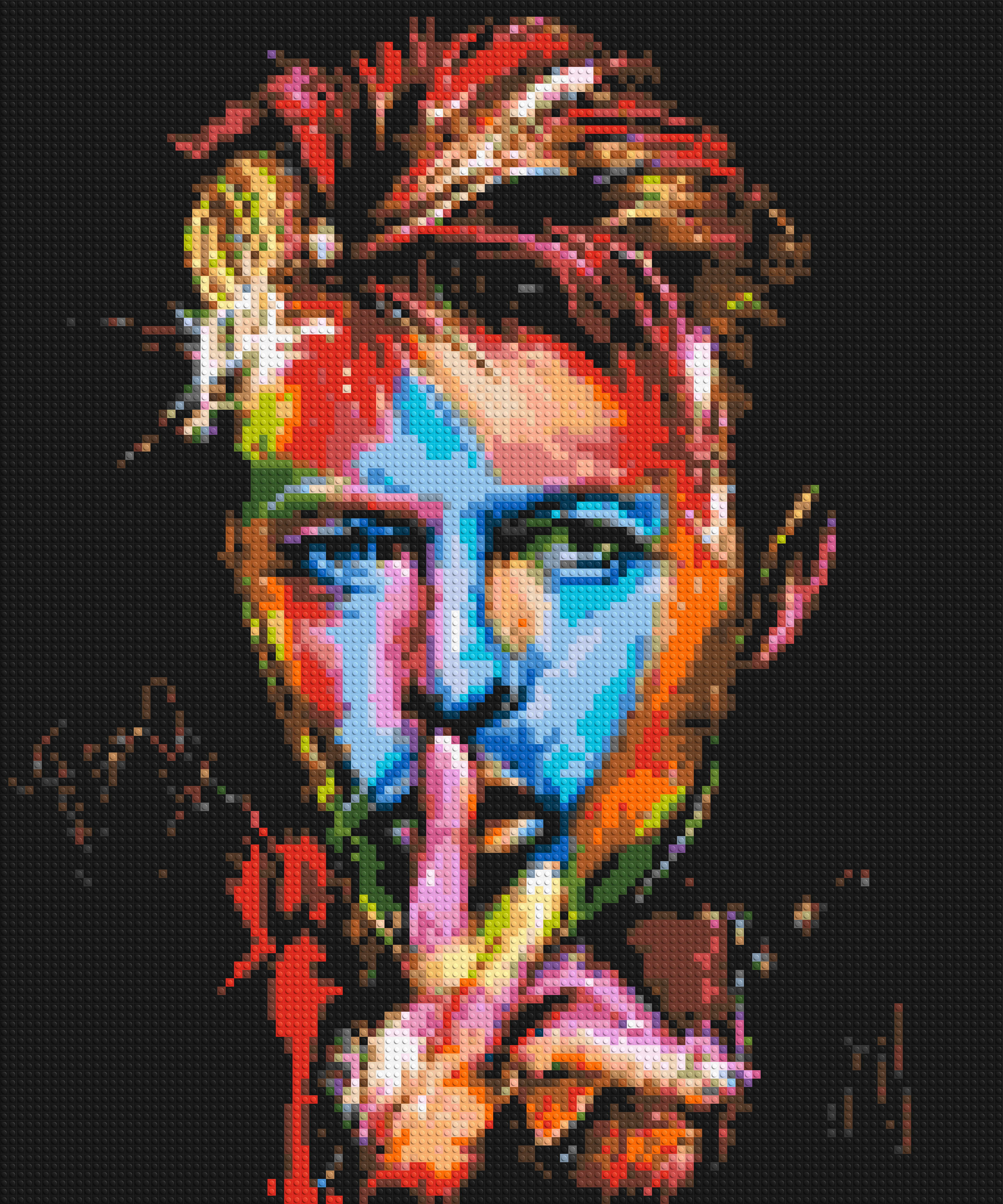 David Bowie - Brick Art Mosaic Kit