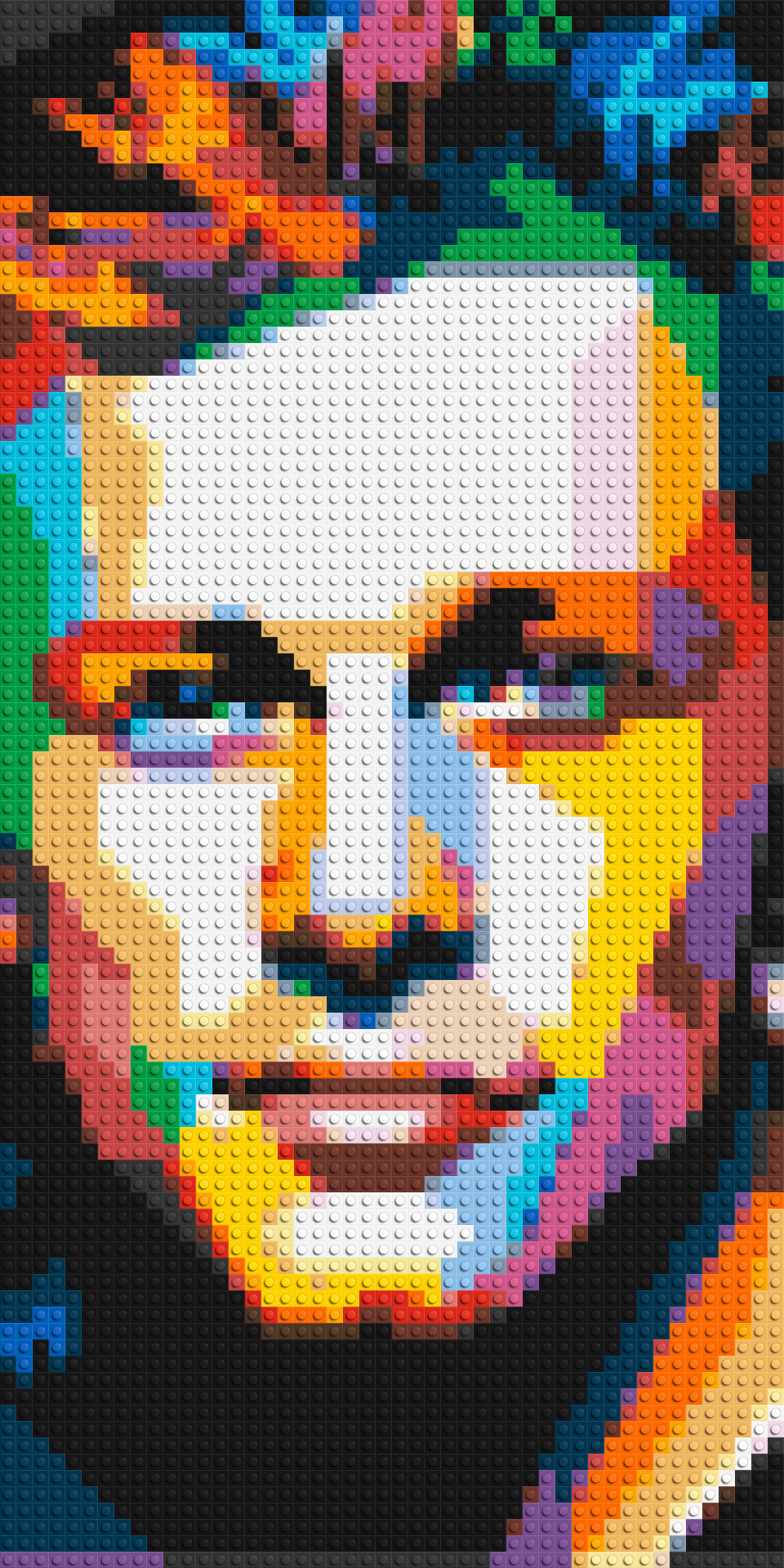 Jon Bon Jovi Pop Art - Brick Art Mosaic Kit