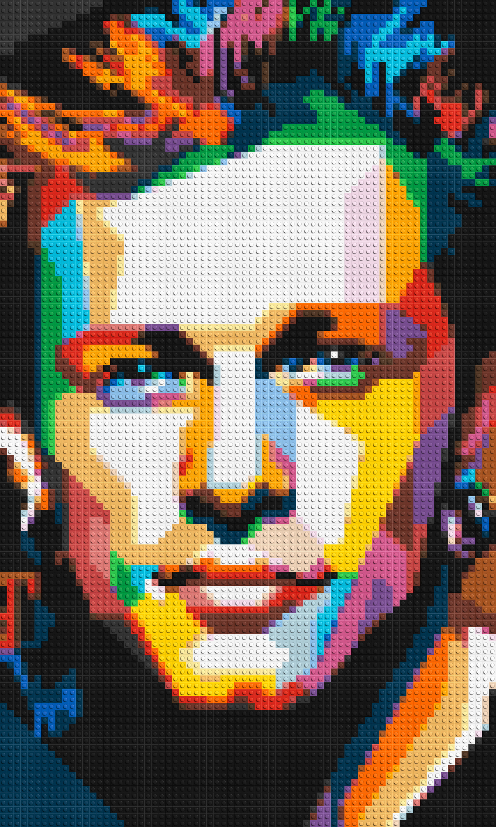 Jon Bon Jovi Pop Art - Brick Art Mosaic Kit