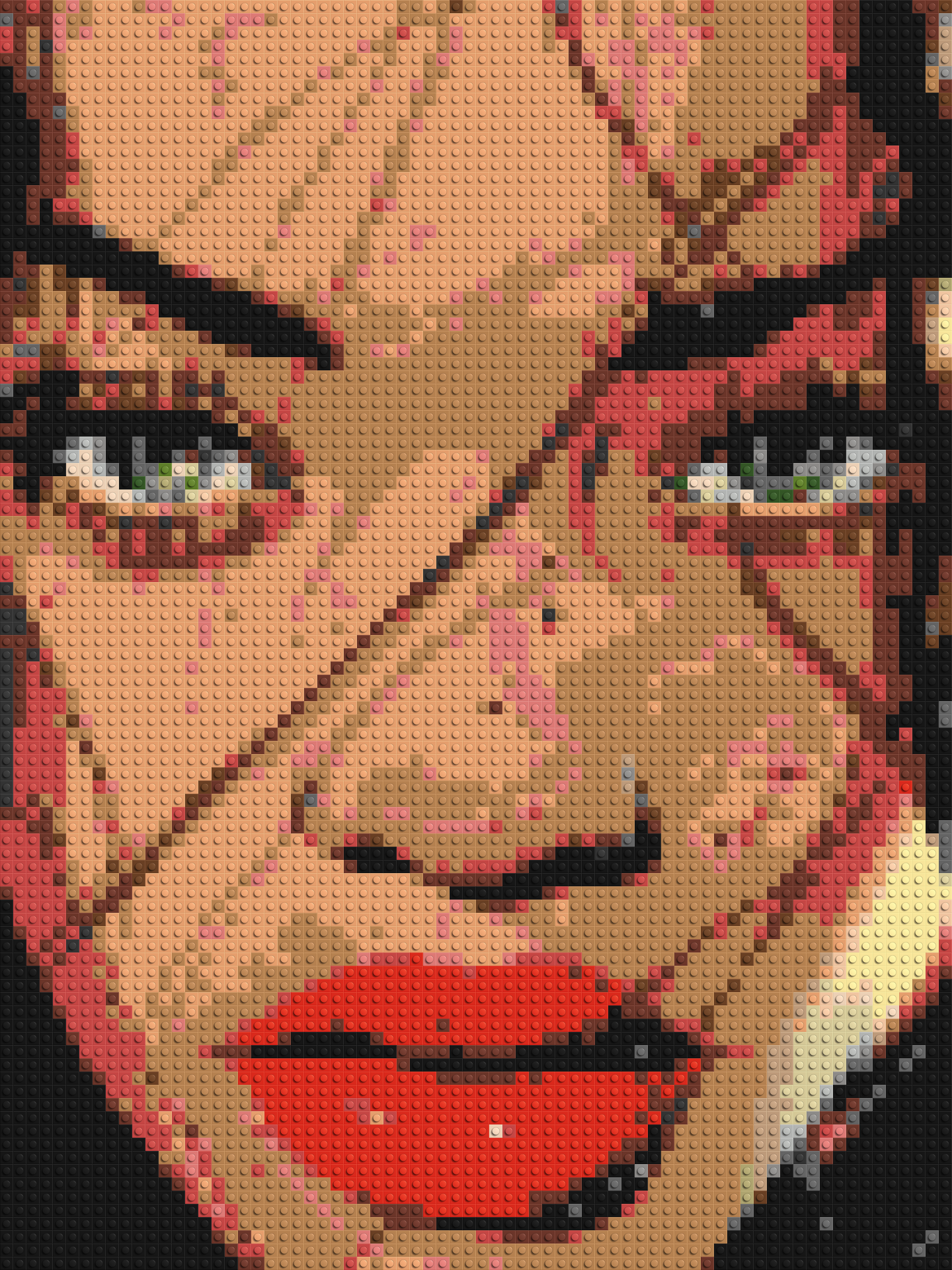 Rihanna - Brick Art Mosaic Kit