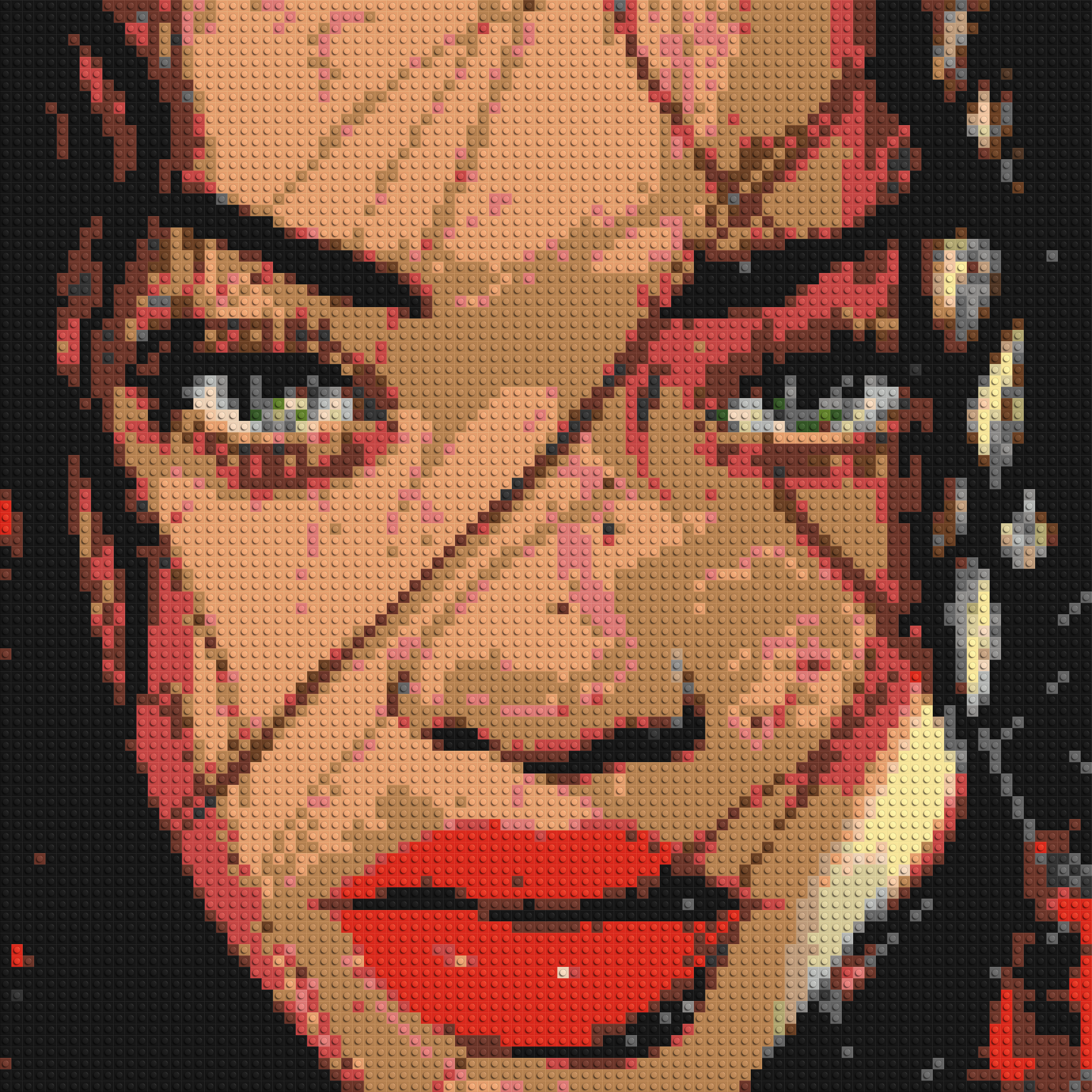 Rihanna - Brick Art Mosaic Kit