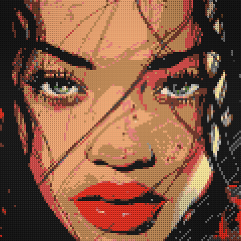 Rihanna - Brick Art Mosaic Kit